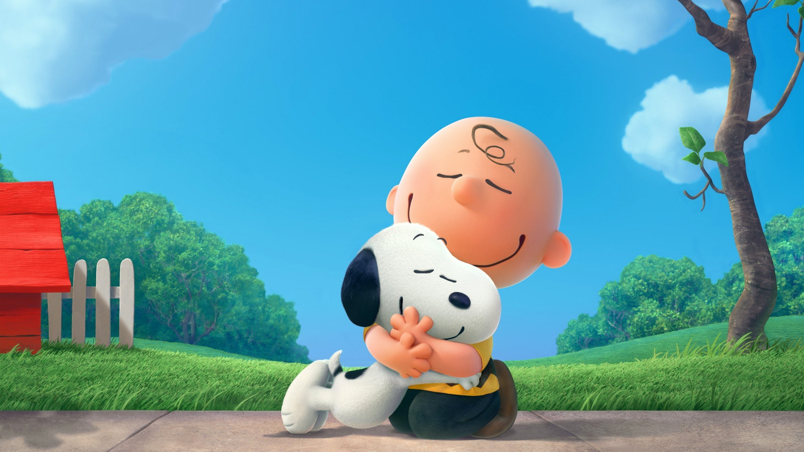 day, 2K, representation, green color, Peanuts, tree, plant, Snoopy, Brown, no people, sky, savings, toy, human representation, nature, piggy bank, investment, HD Wallpaper