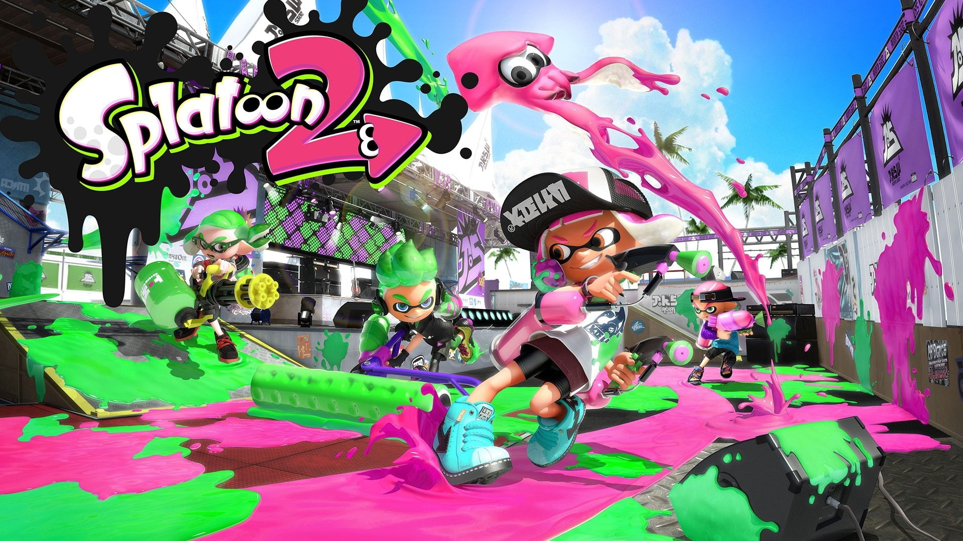 Splatoon 2, Inkling (Splatoon), 1080P, Video Game, HD Wallpaper