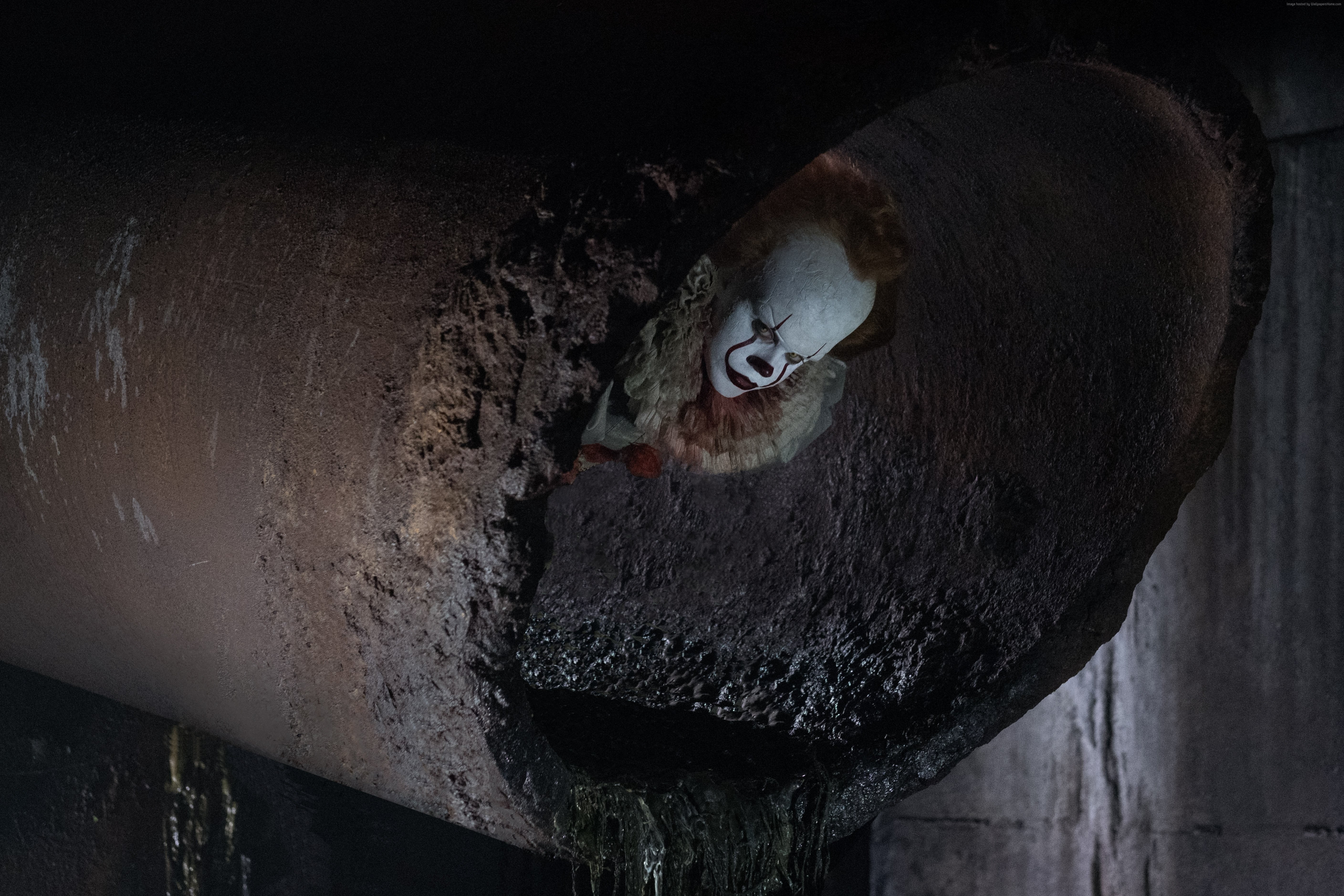 Finn Wolfhard, 5K, Pennywise, best movies, It, HD Wallpaper