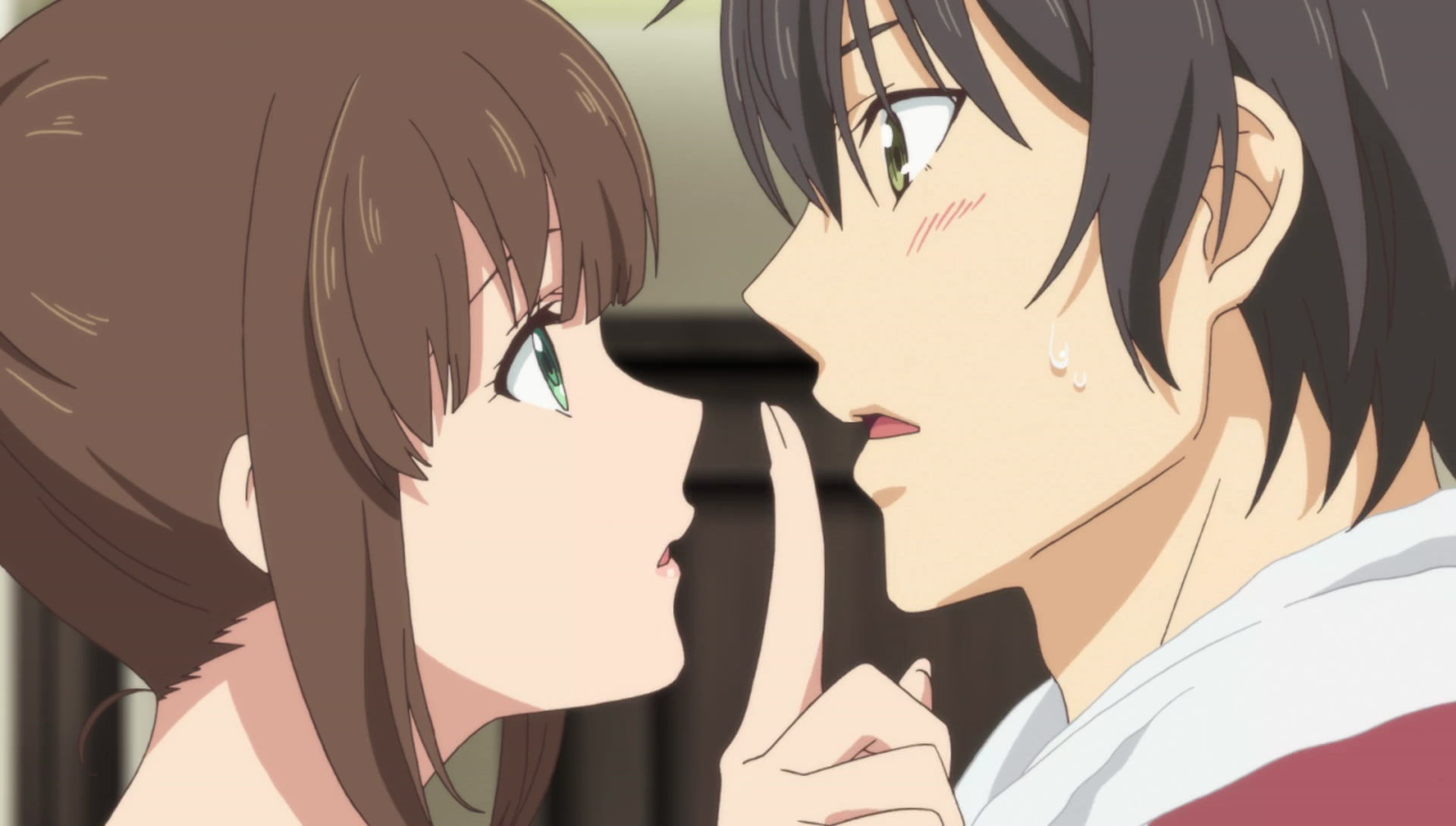 Natsuo Fujii, Hina Tachibana, 1080P, Domestic Girlfriend, Anime, HD Wallpaper