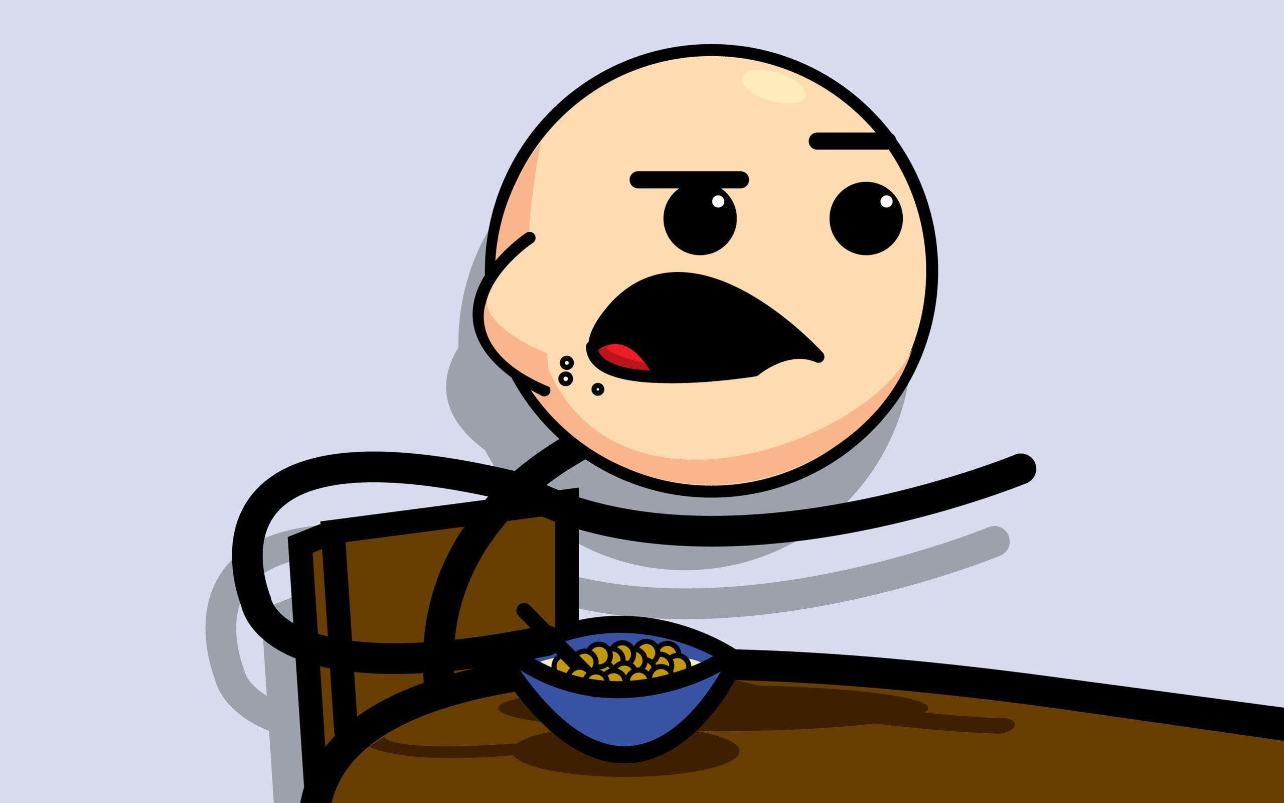 no people, male likeness, illustration, creativity, black, happiness, communication, artwork, beige, emotion, still life, anthropomorphic face, meme, human representation, HD Wallpaper
