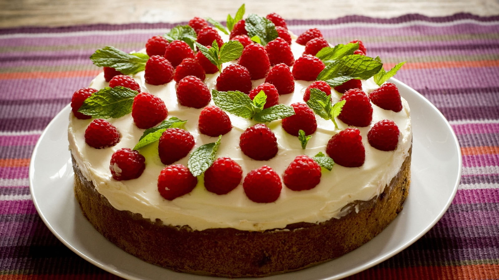berry, 720P, sweet, cake, delicious, cook, birthday, photography, hd, abstract, HD Wallpaper