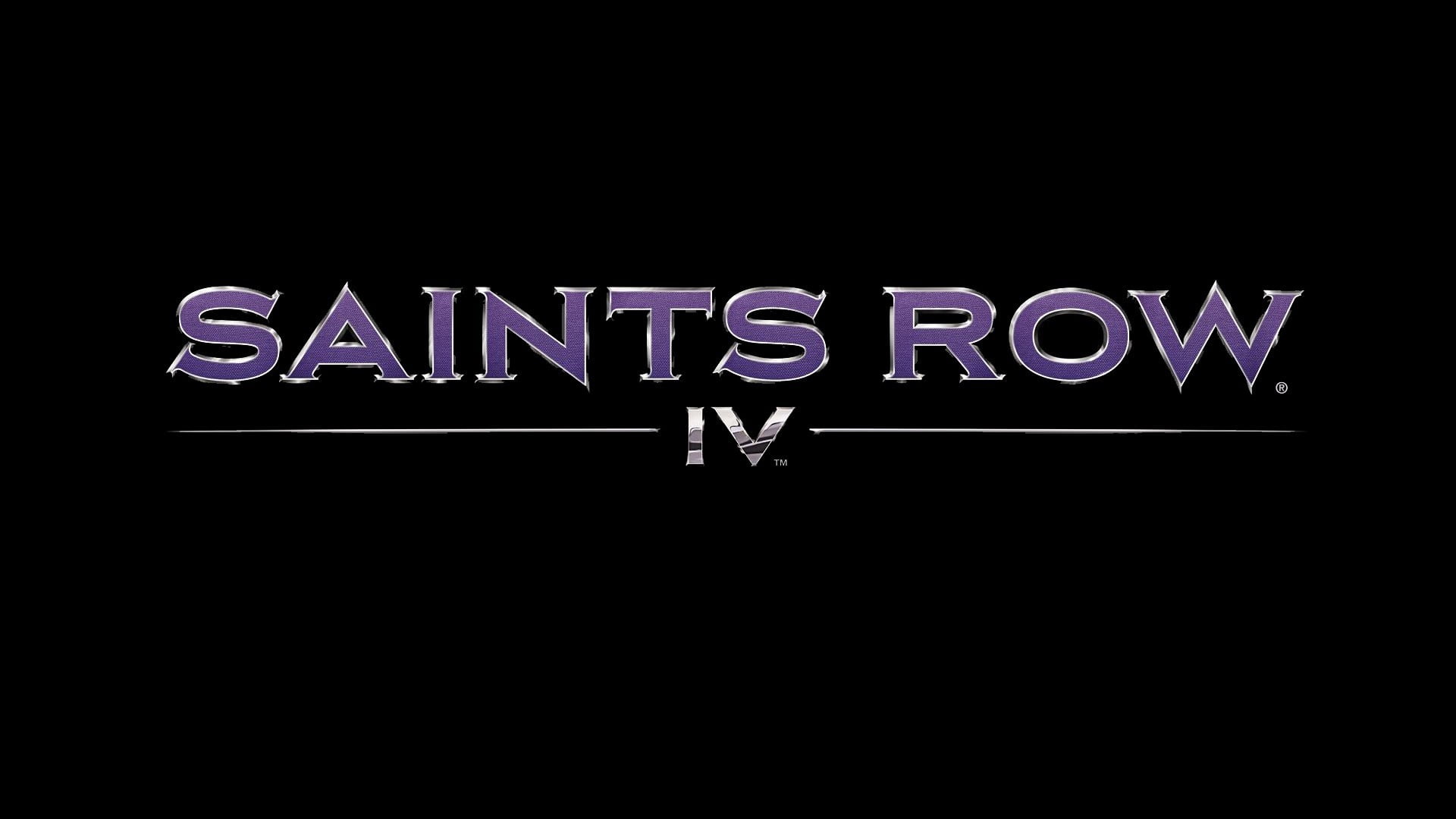 black background, Saints Row IV, illuminated, sign, close-up, logo, dark, no people, information, guidance, capital letter, message, copy space, text, studio shot, HD Wallpaper
