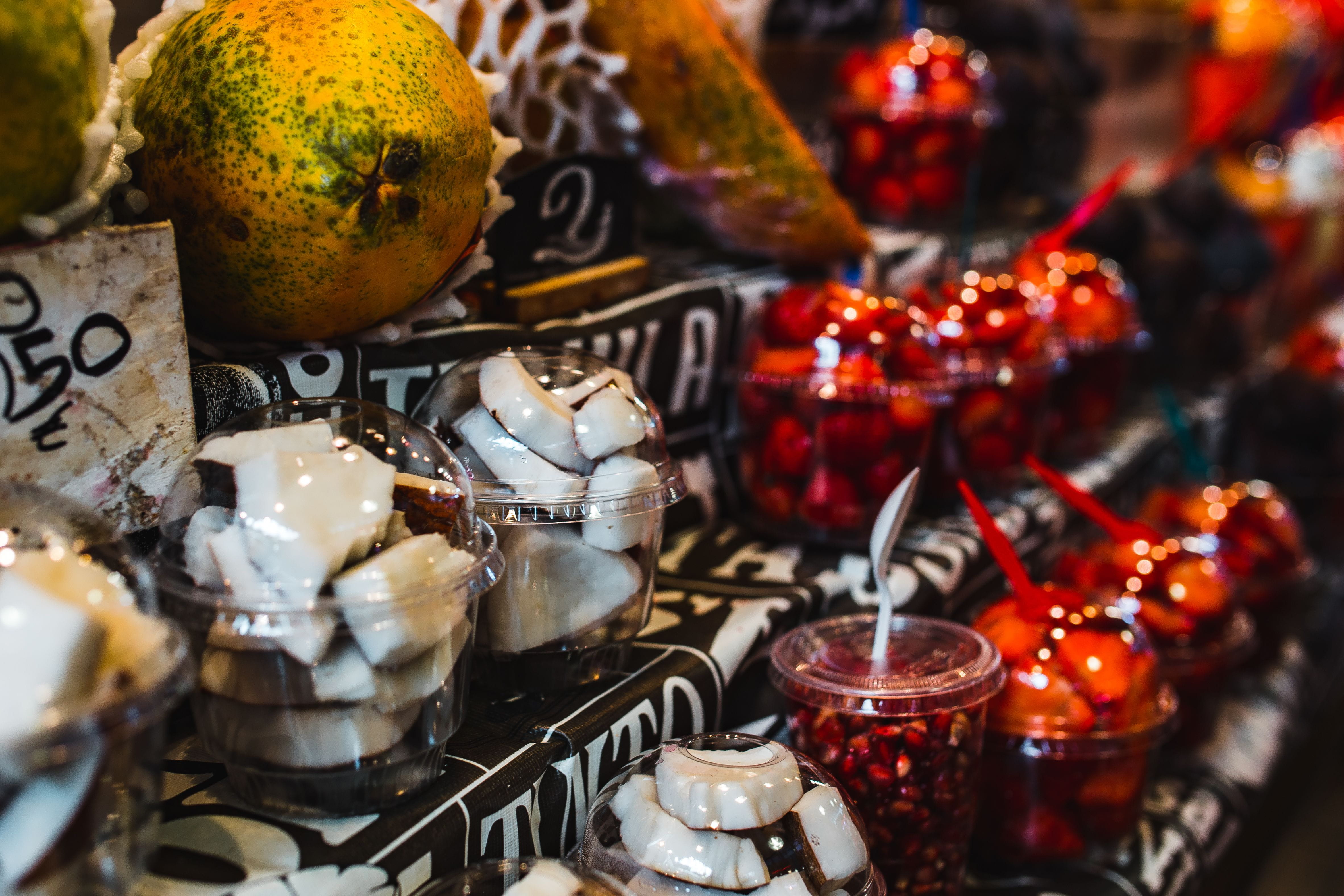 healthy eating, no people, selective focus, healthy, La Boqueria, variation, food, boqueria, vitamin, spain, still life, day, household equipment, close-up, HD Wallpaper