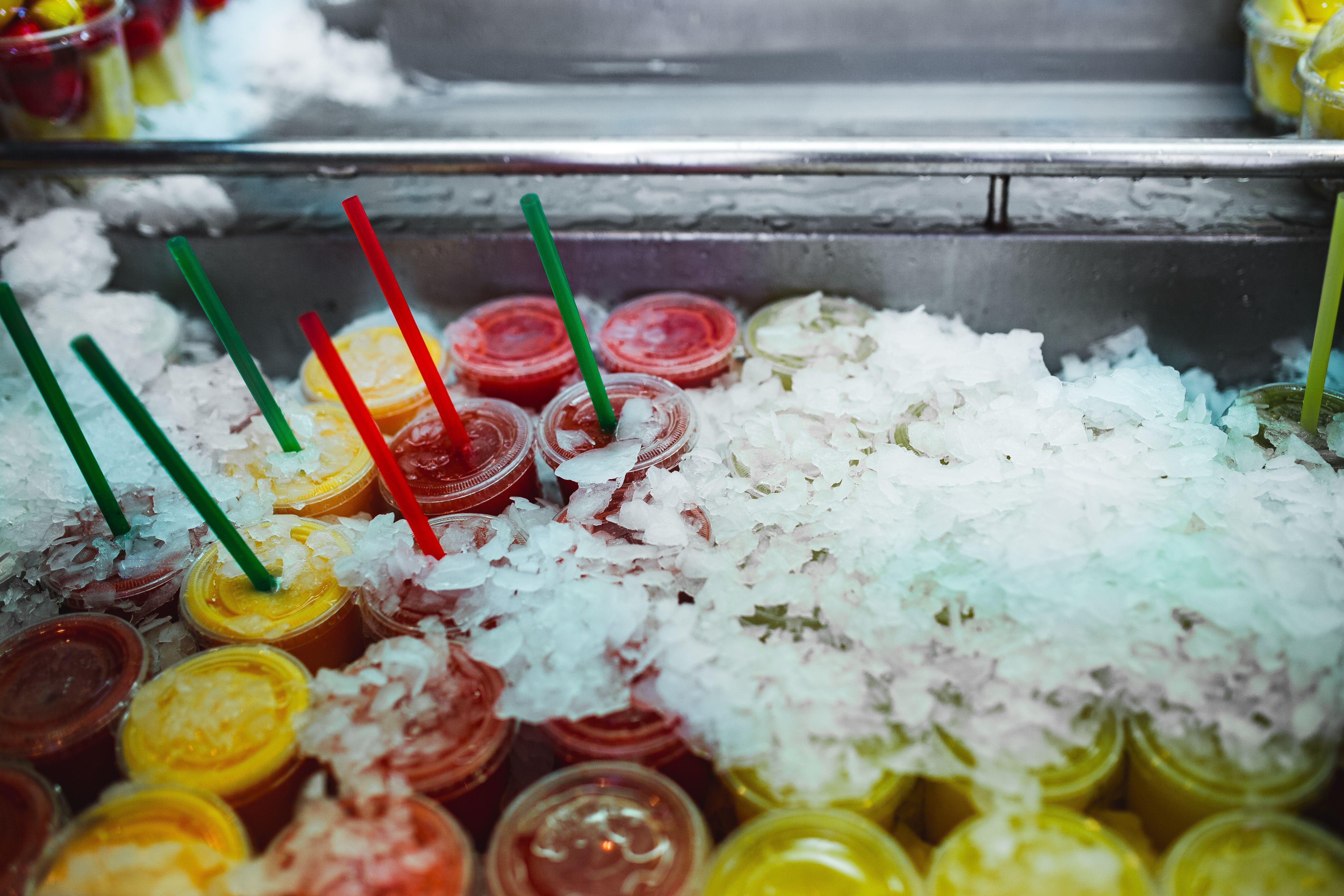la, wellbeing, vitamin, cold temperature, market stall, colorful, choice, 5K, barcelona, La Boqueria, boqueria, food market, retail display, freshness, HD Wallpaper