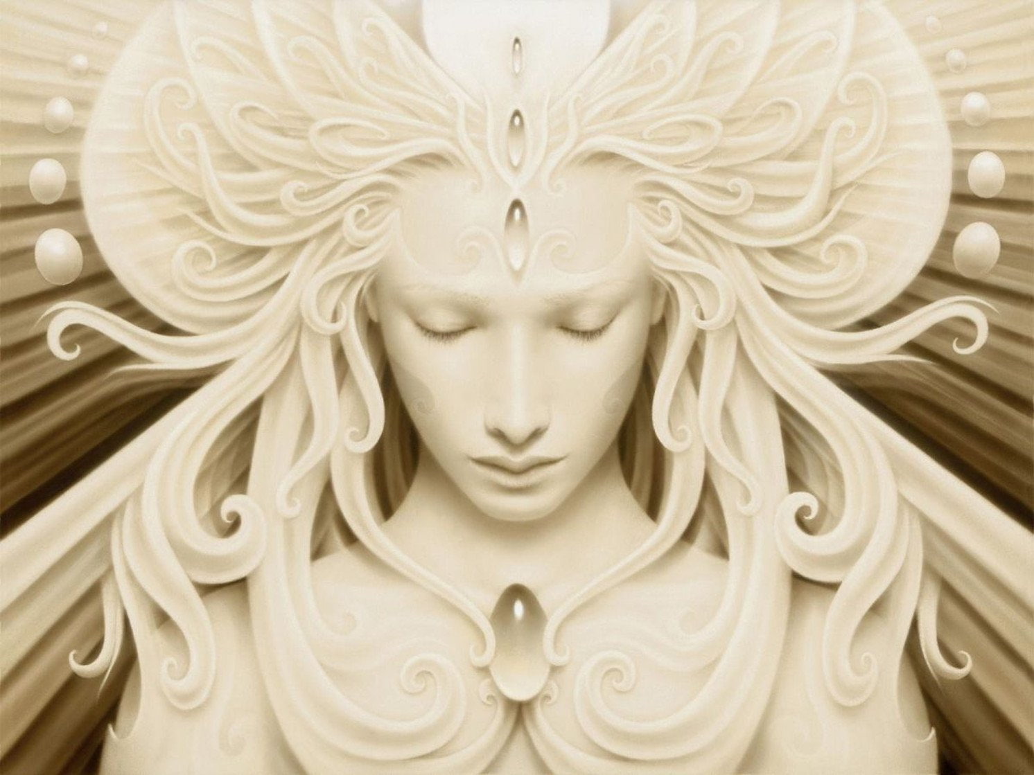 representation, angel, ornate, h, statue, Giger, r, the past, religion, human representation, 720P, carving - craft product, creativity, art and craft, HD Wallpaper