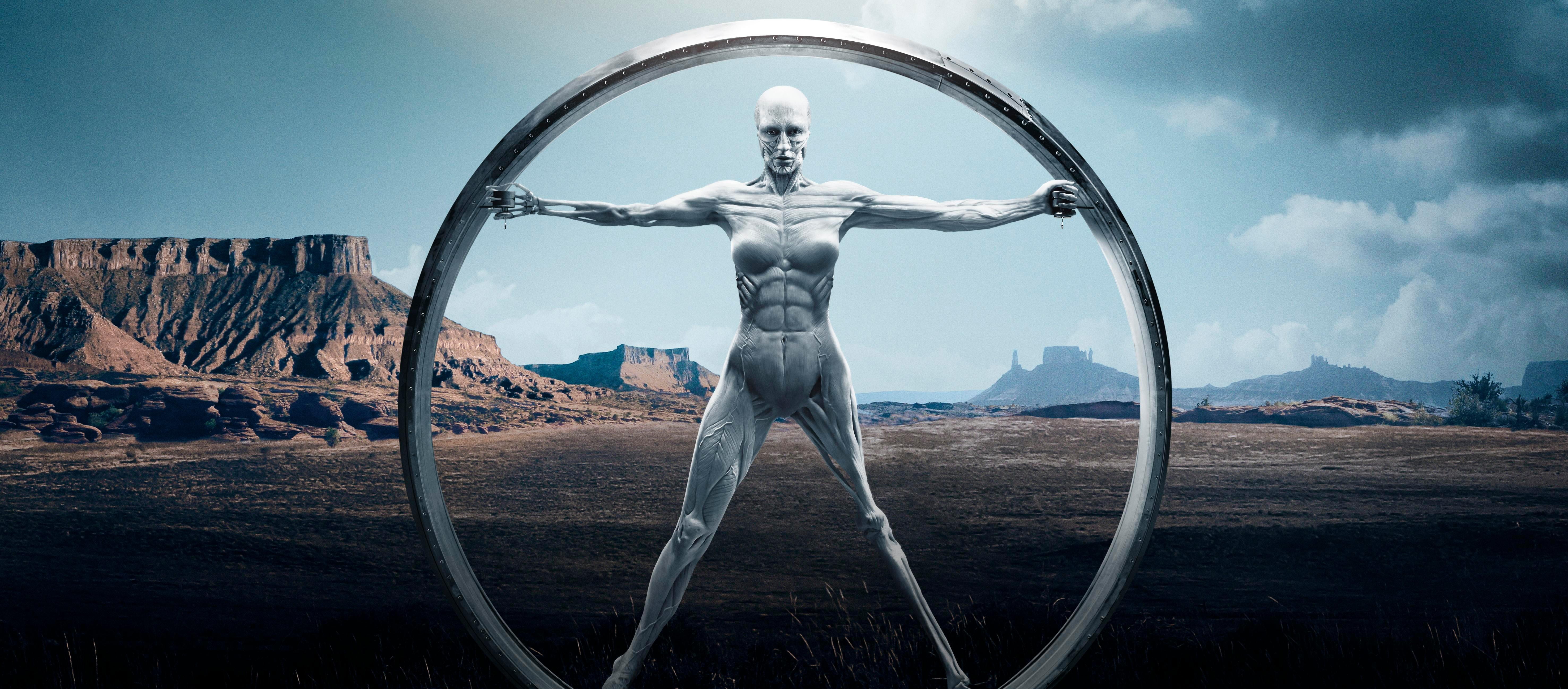 hbo, muscle, mountains, Android, westworld, 5K, HD Wallpaper