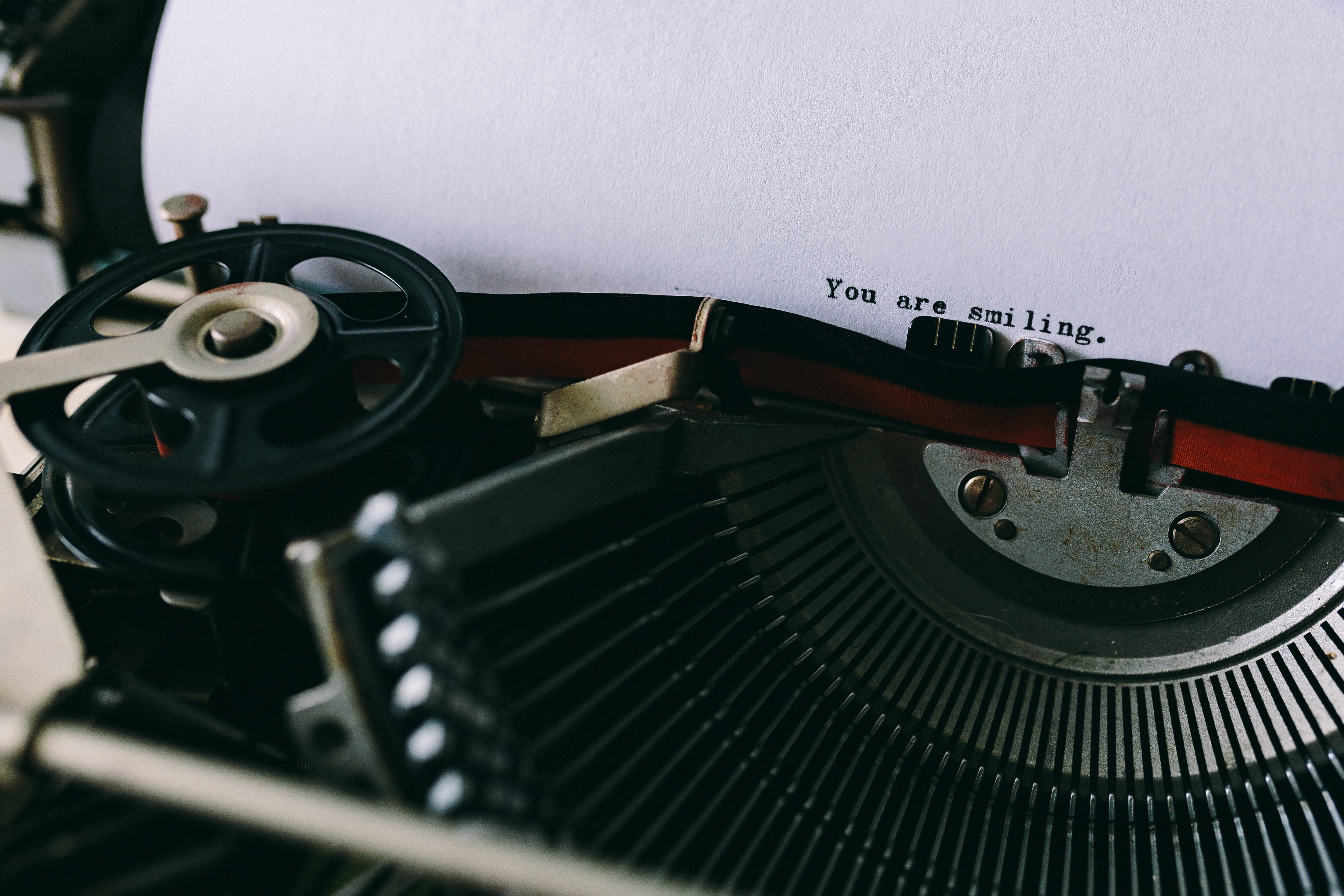 no people, analog, old-fashioned, 5K, table, old, letter, arts culture and entertainment, typewriter, typing, writing, technology, text, view, still life, HD Wallpaper