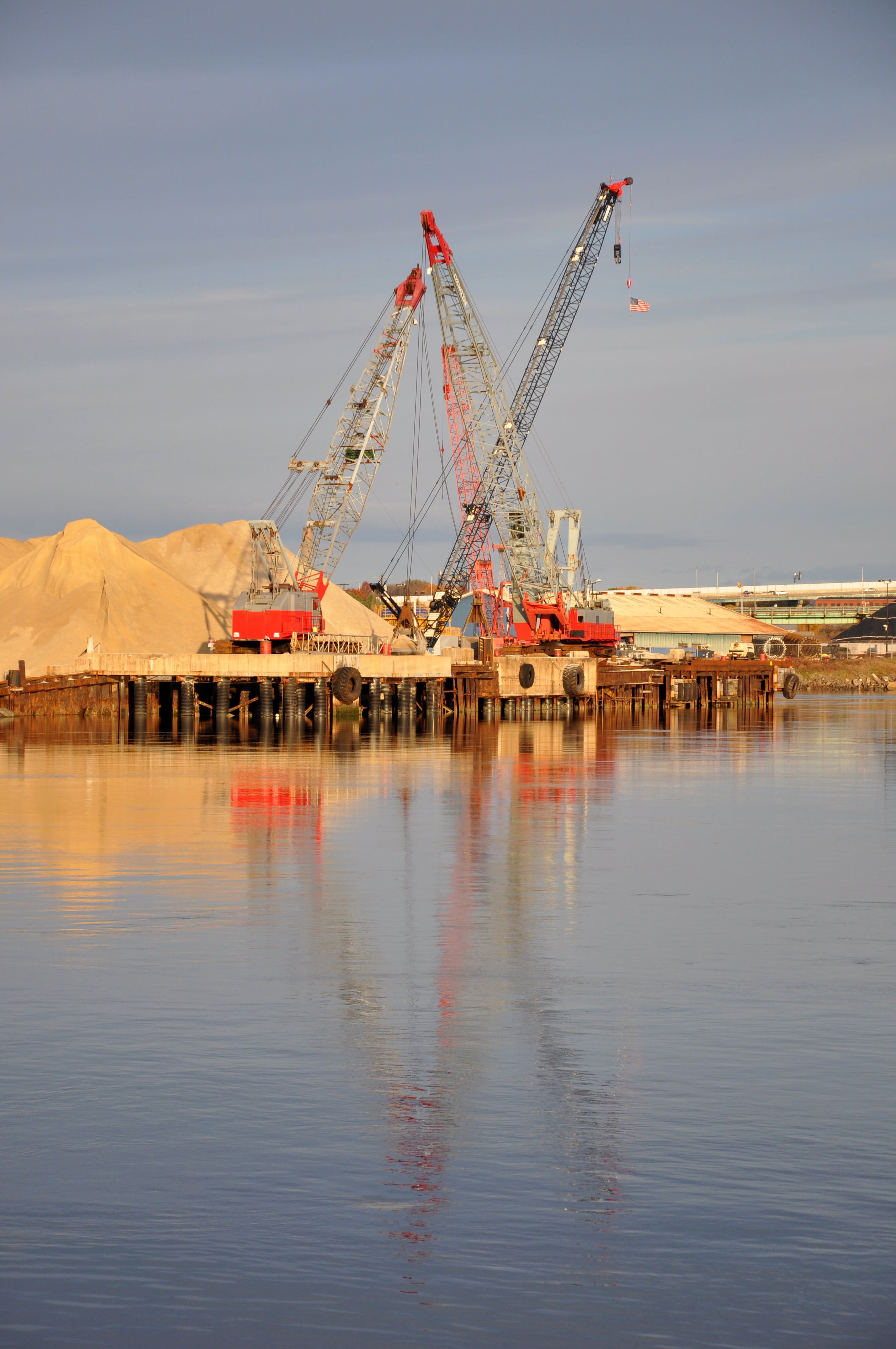 vehicle, industrial, isolated, metal, development, work, portsmouth, hoist, construction industry, sand, construction, tall, sky, steel, tool, outdoors, Phone HD Wallpaper