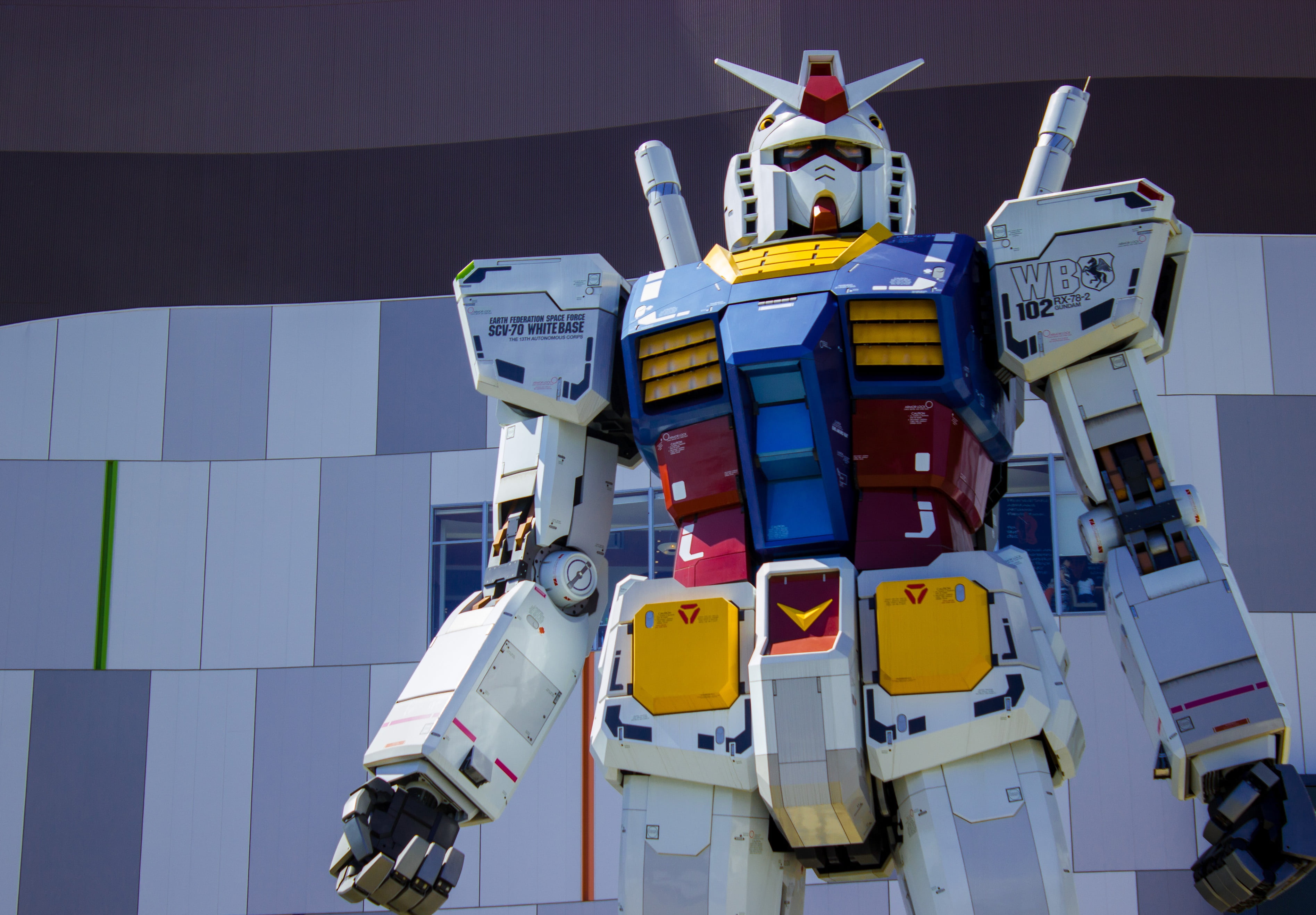 tokyo, wall - building feature, nature, creativity, statue, seed, toy, day, machinery, size, built structure, technology, multi colored, life, low angle view, HD Wallpaper