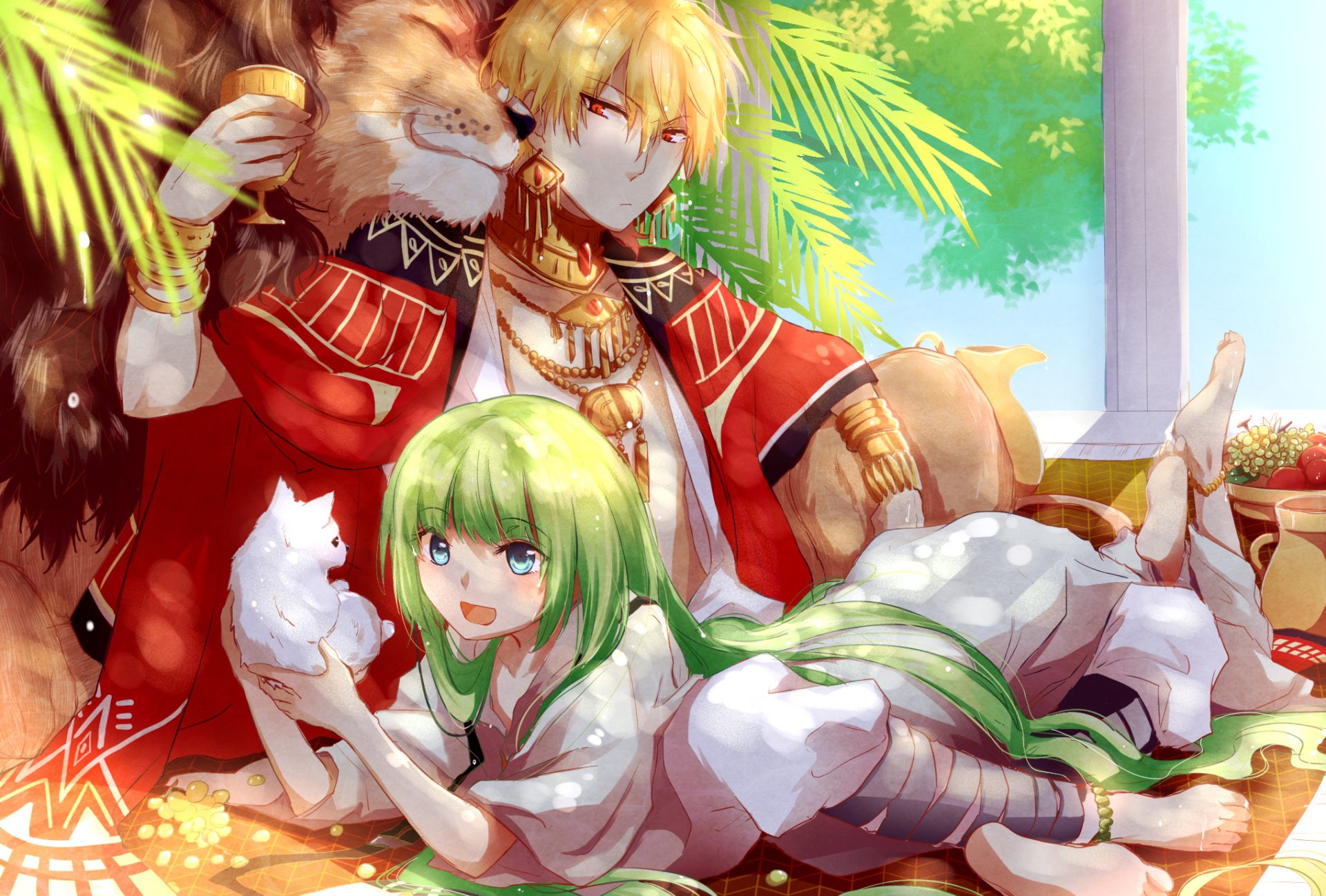 Enkidu (Fate/Grand Order), 1080P, Fate Series, Gilgamesh (Fate Series), Fate/Grand Order, HD Wallpaper