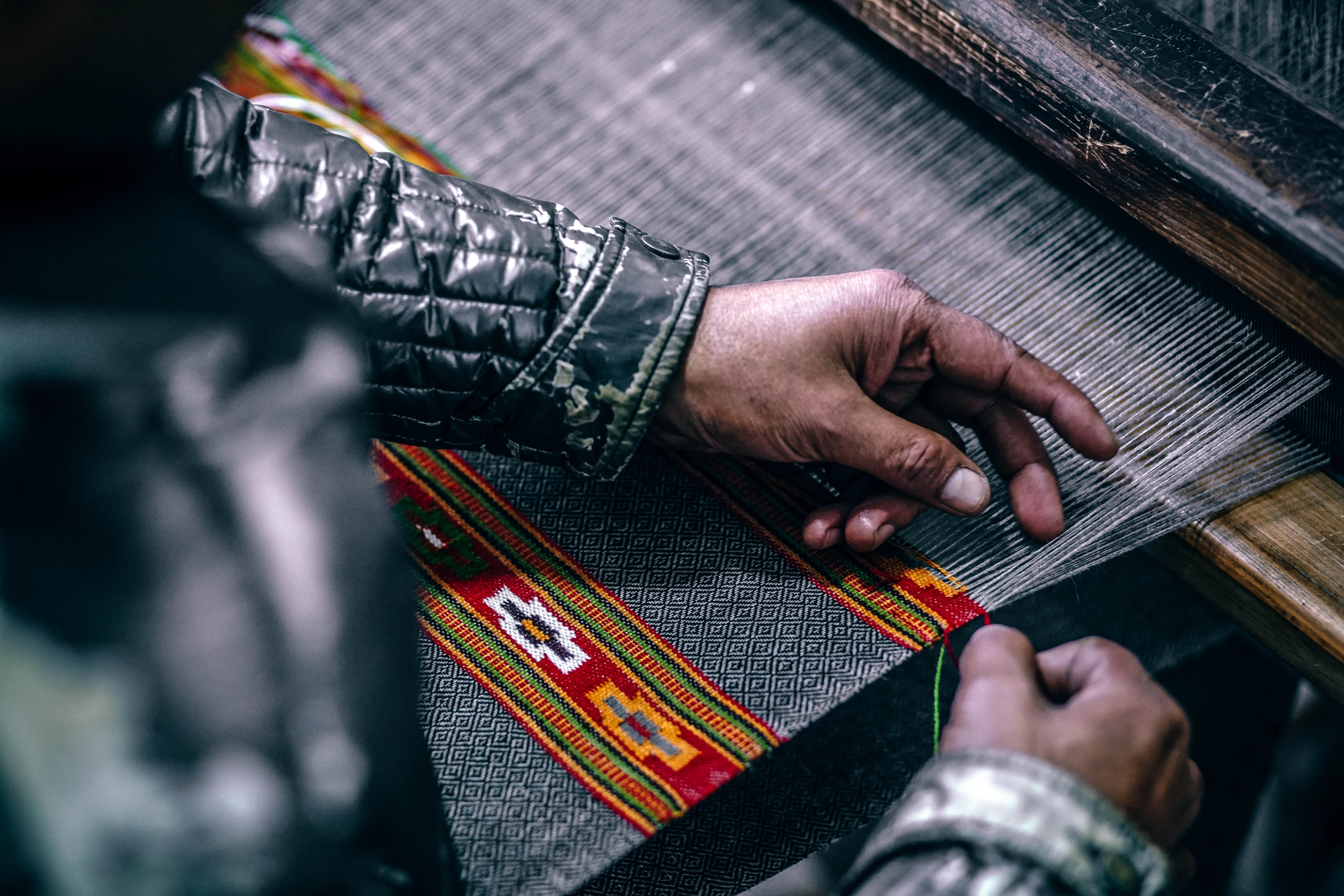 clothes, blur, fashion, 5K, hands, indoors, jewelry, making, day, industry, adult, material, clothing, machine, craft, midsection, thread, arts culture and entertainment, HD Wallpaper