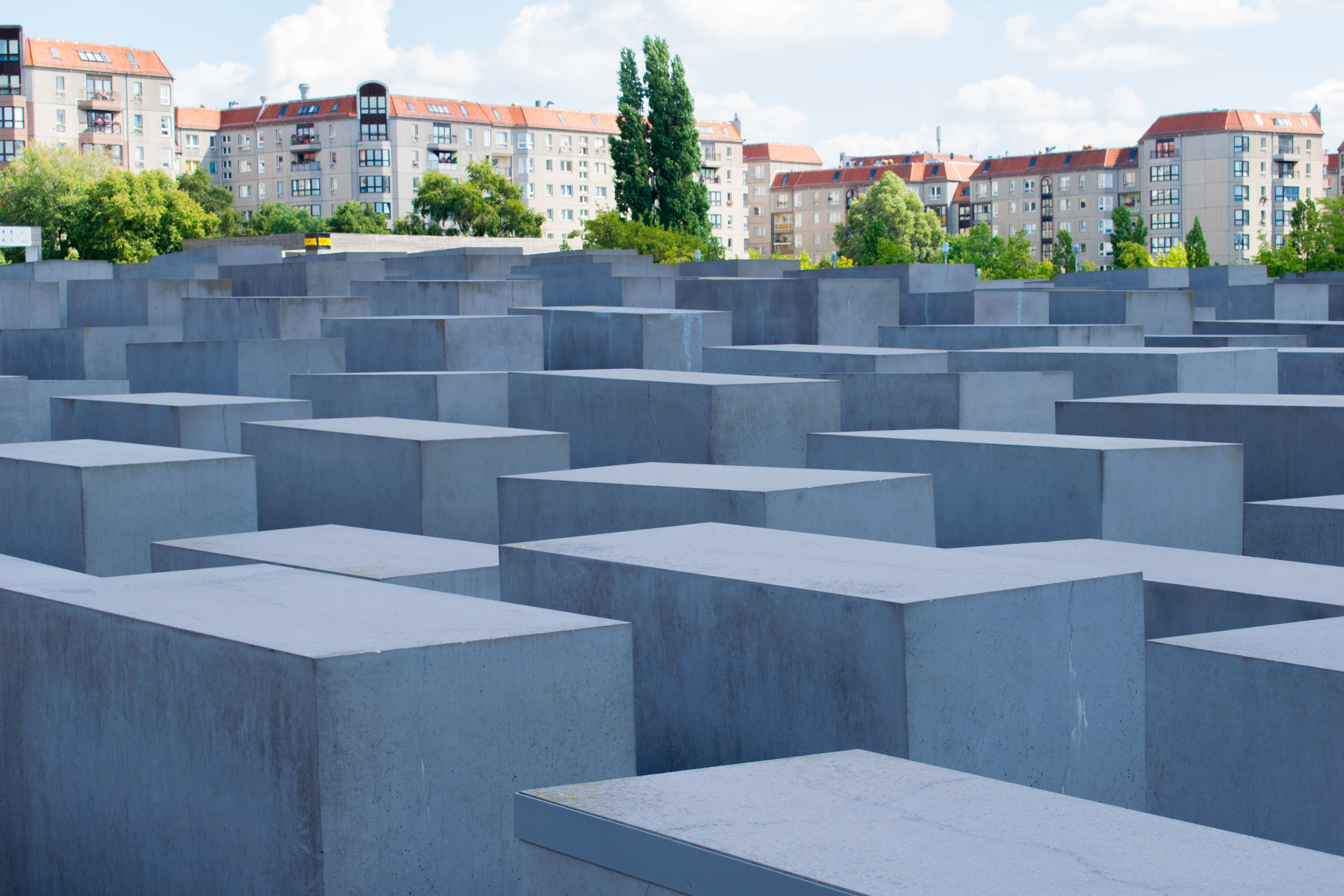 outdoors, nazism, 1945, block, old building, no people, tombstone, Buildings, Architecture, monument, cemetery, urban, construction, prison, memorial, old, HD Wallpaper