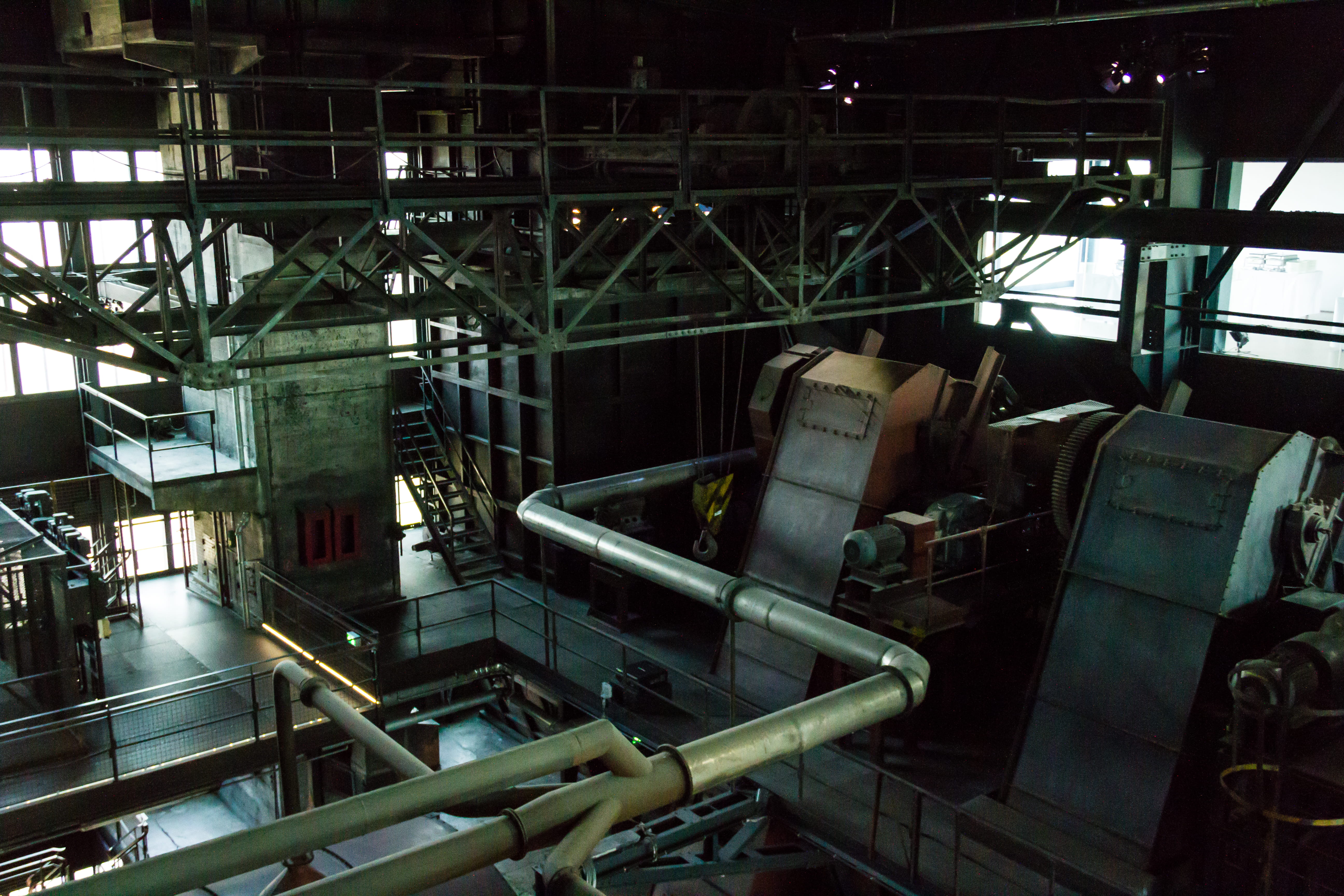 business, metal, zeche zollverein, machinery, fabric, production line, production, no people, factory, built structure, manufacturing, food processing plant, HD Wallpaper