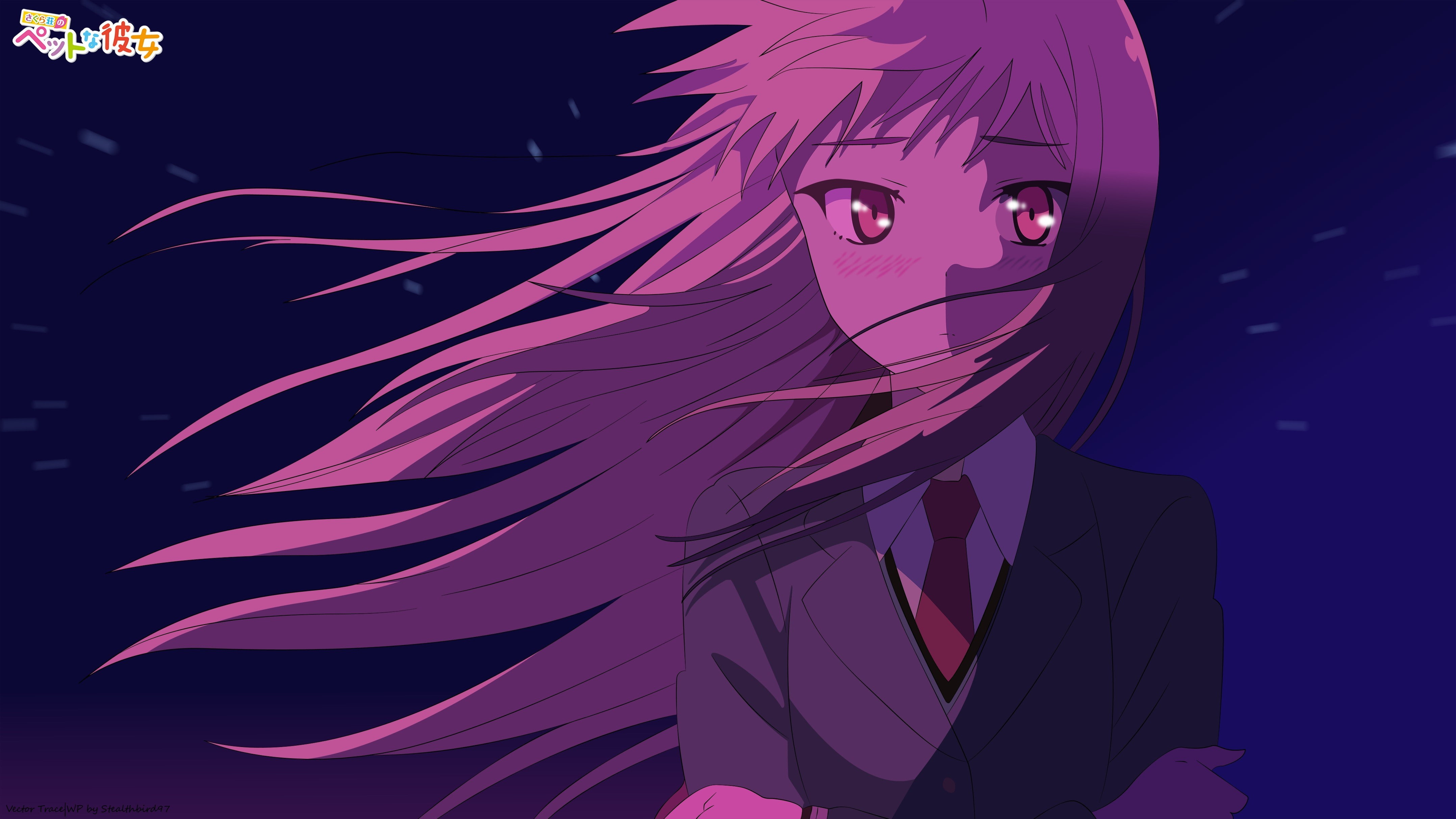 4K, anime, Shiina Mashiro, anime girls, Sakurasou no Pet na Kanojo, HD Wallpaper