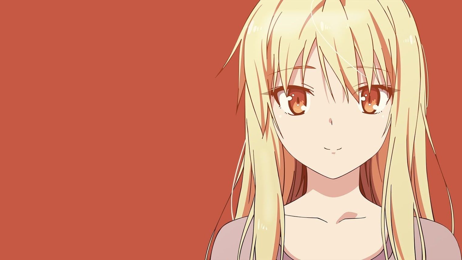 colored background, Shiina Mashiro, creativity, nature, 720P, art and craft, Sakurasou no Pet na Kanojo, anime girls, male likeness, wall - building feature, HD Wallpaper