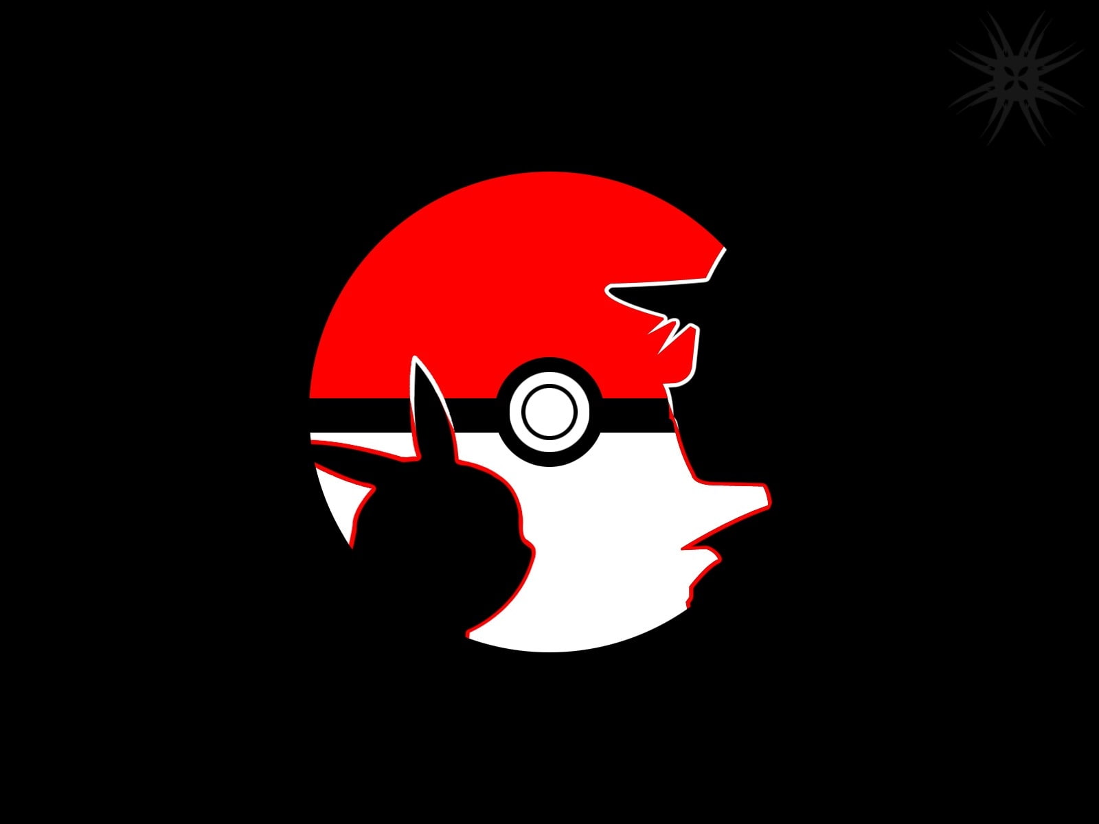 hd, poke, anime, 720P, Blue, ash, black, yellow, pokemon, art, pikachu, white, balls, red, xelica, HD Wallpaper