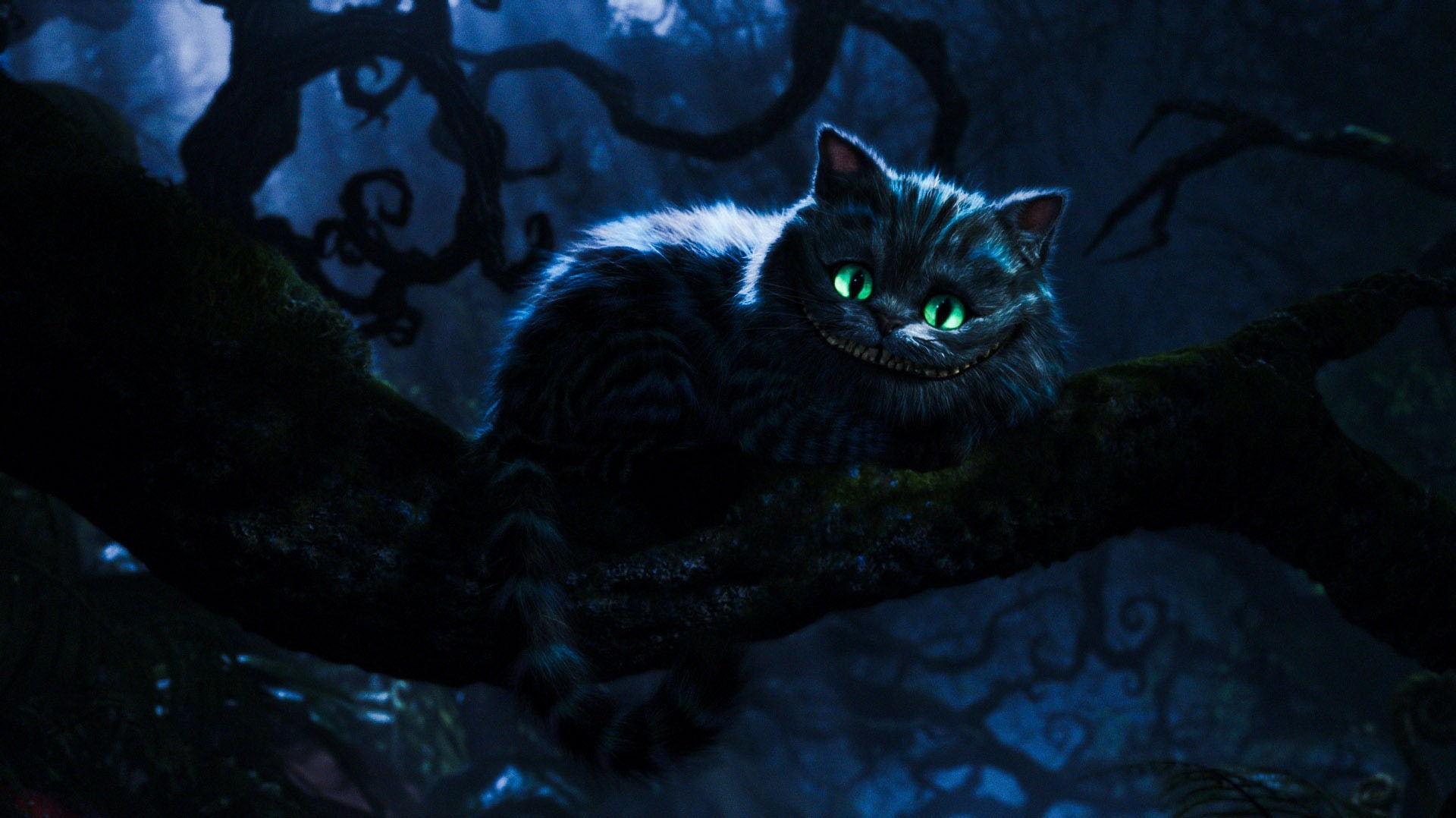 1080P, Alice in Wonderland, Cheshire Cat, cat, HD Wallpaper