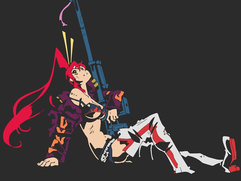 anime, 480P, littner, gurren, hd, art, x, hot, Yoko Littner, tengen, Tengen Toppa Gurren Lagann, toppa, yoko, lagann, HD Wallpaper