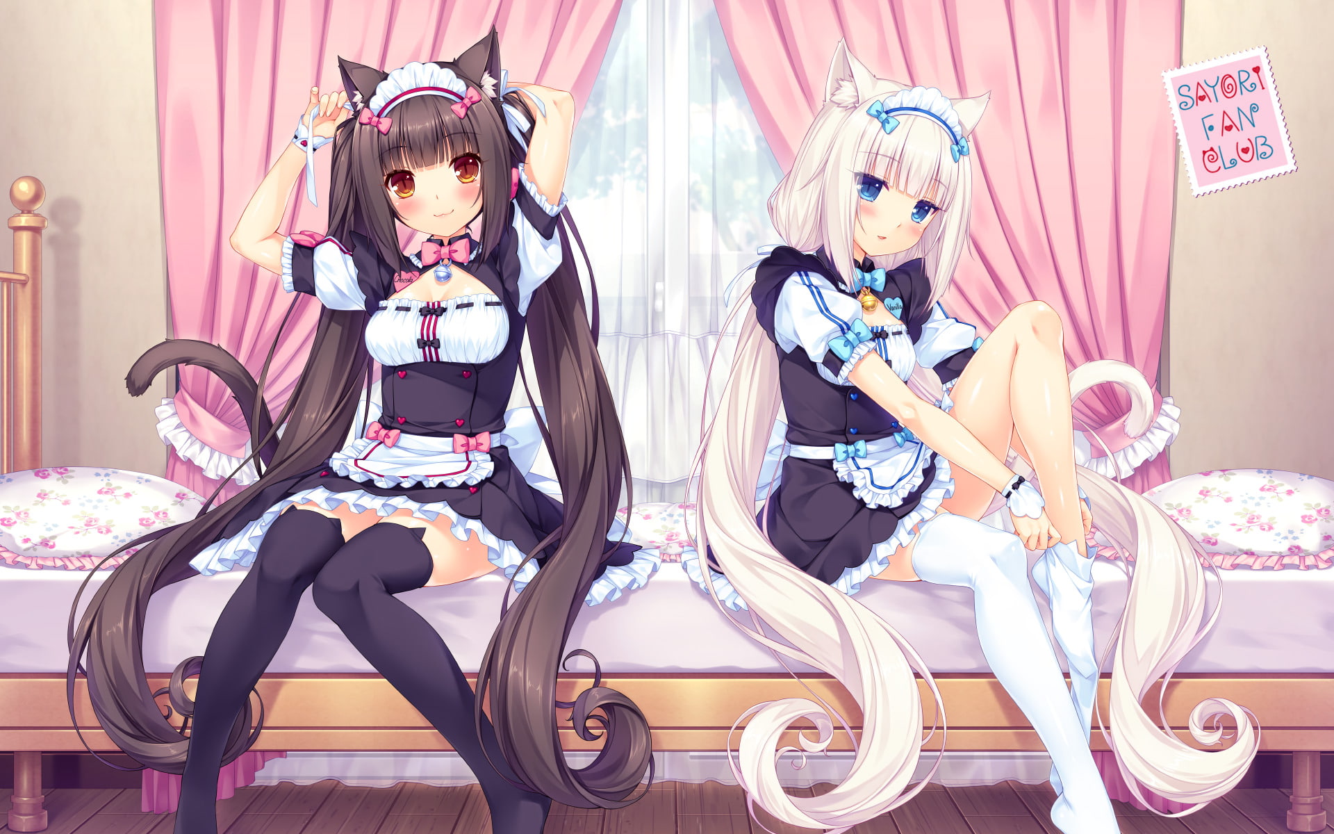 Vanilla (Nekopara), 1080P, Nekopara, Anime, Chocola (Nekopara), HD Wallpaper