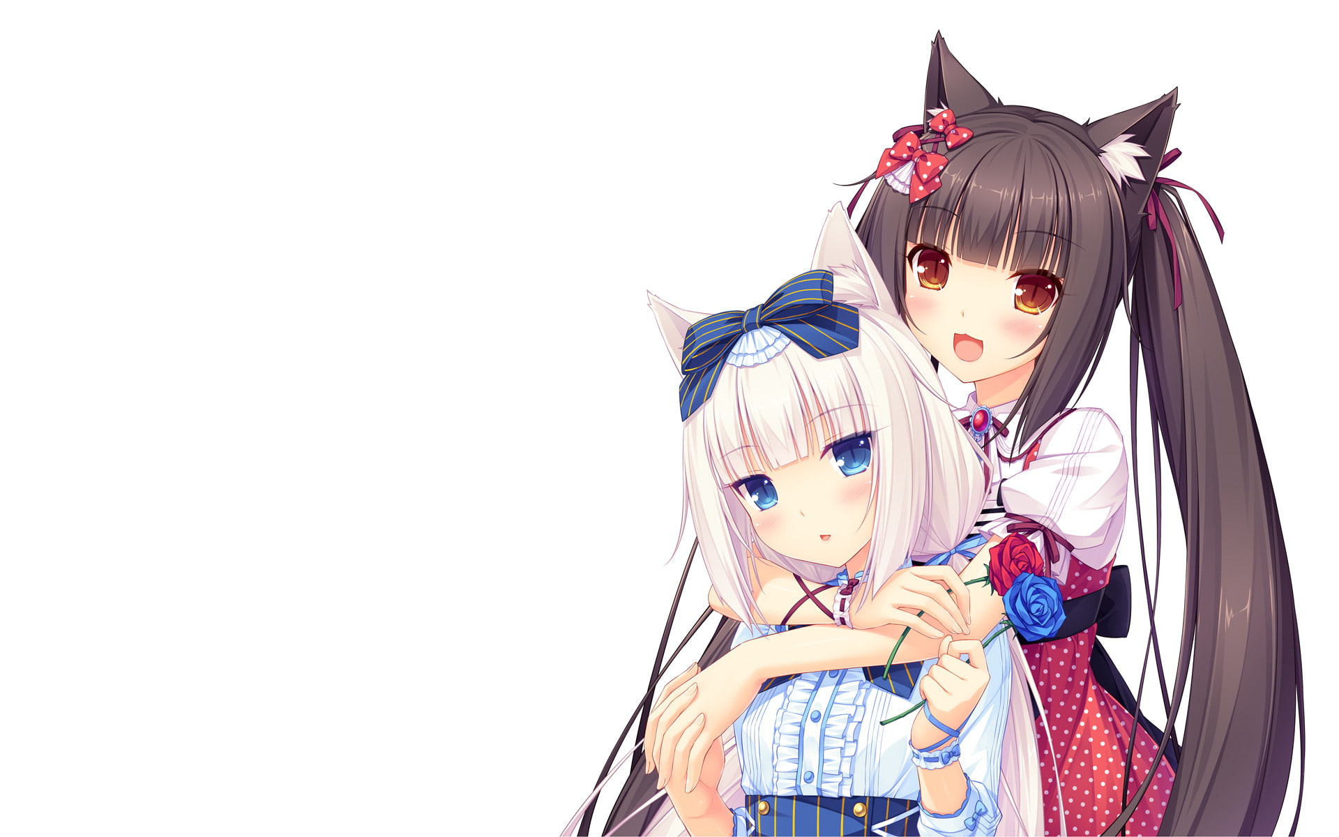 Nekopara, 1080P, Chocola (Nekopara), Vanilla (Nekopara), Anime, HD Wallpaper