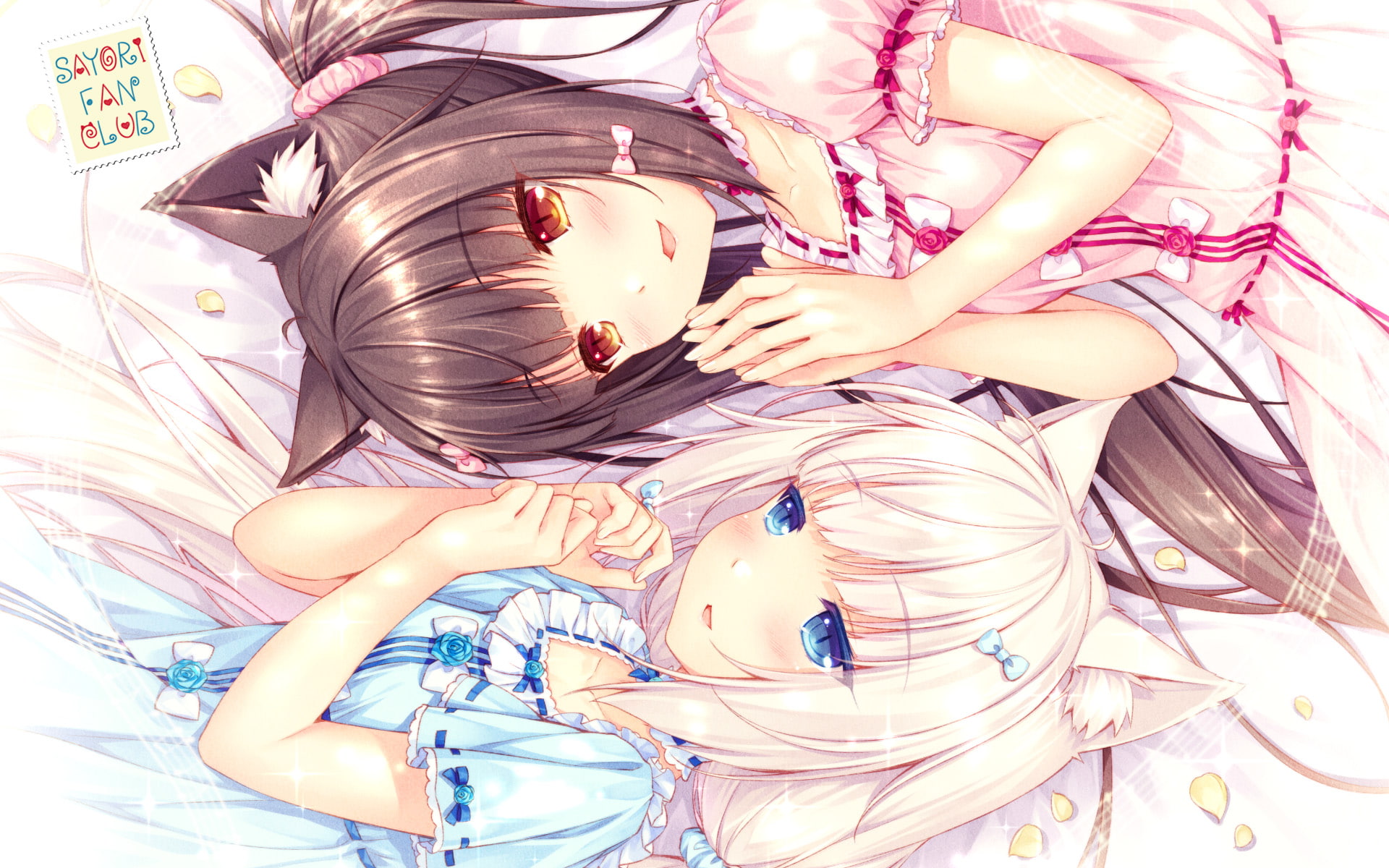 Nekopara, 1080P, Vanilla (Nekopara), Chocola (Nekopara), Anime, HD Wallpaper