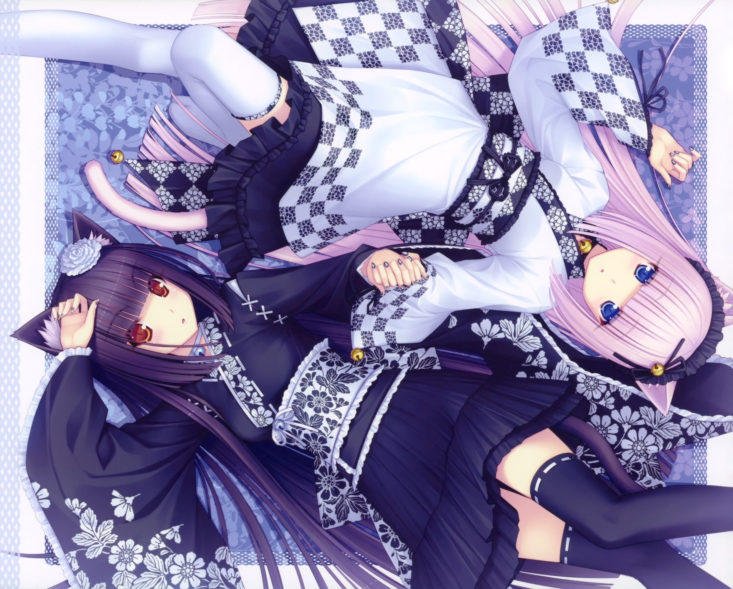 1080P, Chocola (Nekopara), Vanilla (Nekopara), Nekopara, Anime, HD Wallpaper