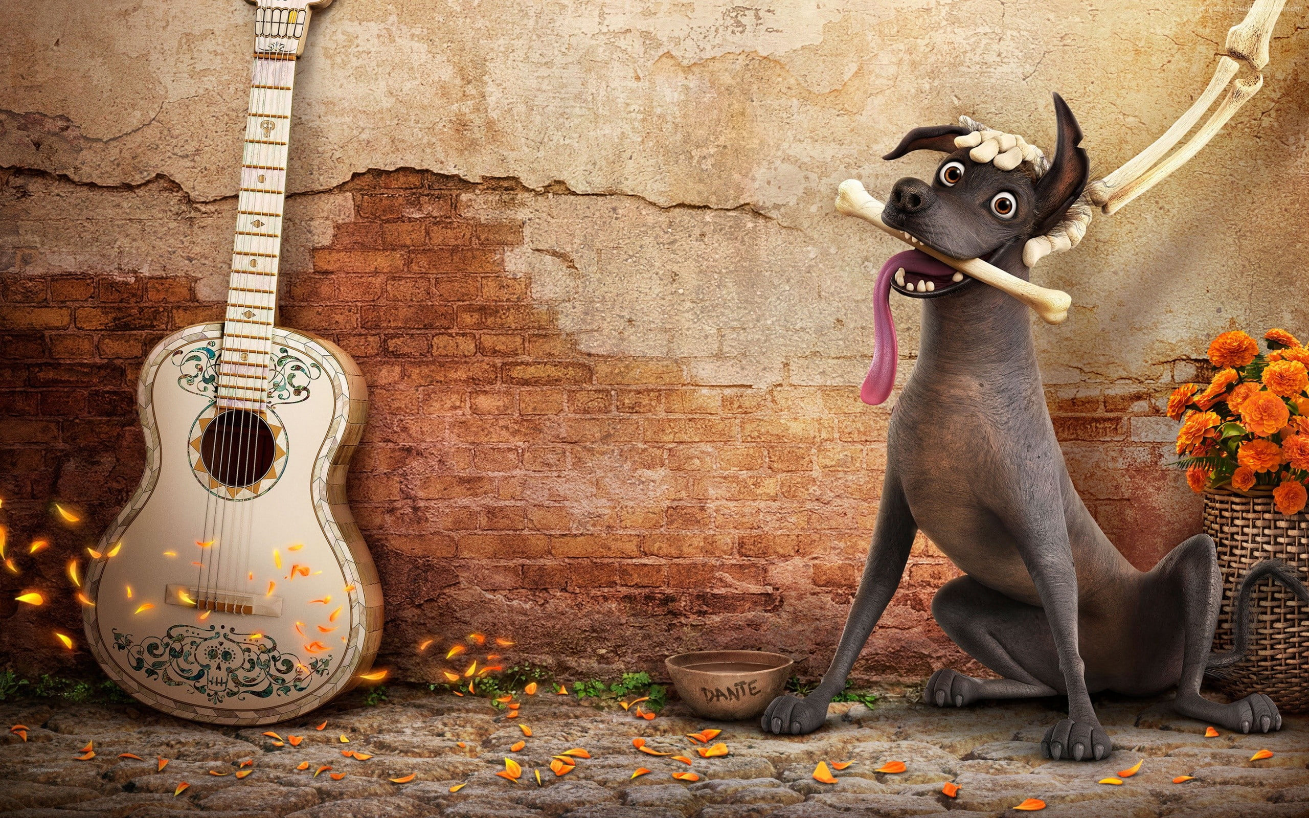 plant, best animation movies, domestic animals, wall, animal representation, still life, day, animal, wood - material, domestic, representation, animal themes, HD Wallpaper