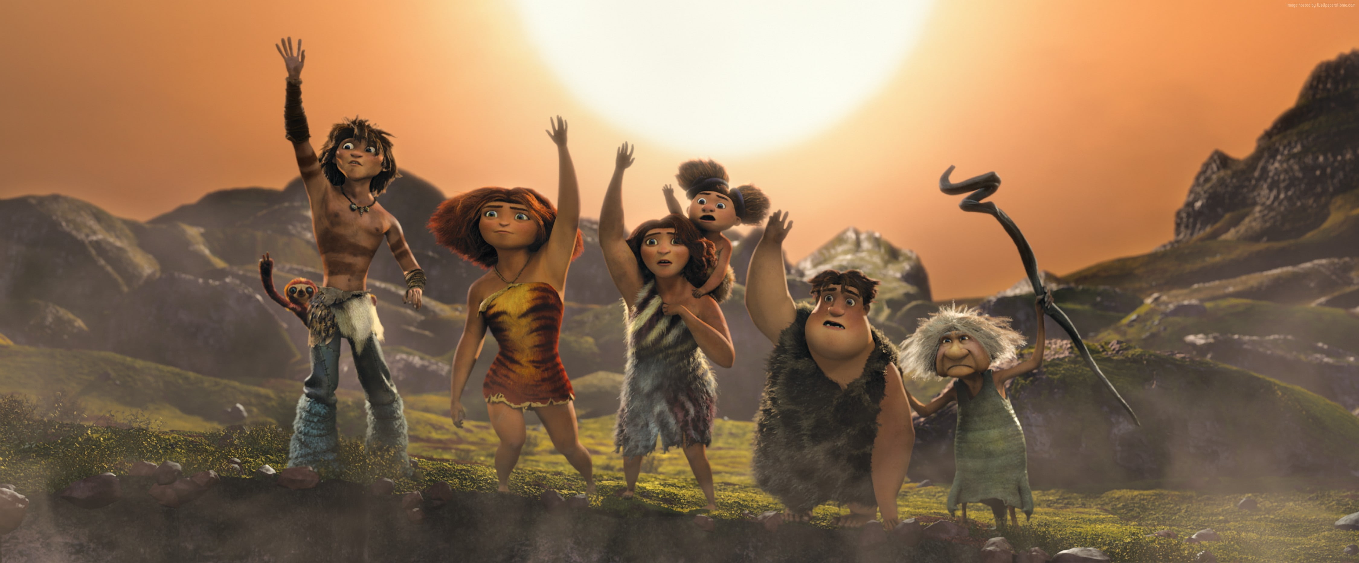 4K, The Croods 2, 5k, best animation movies, HD Wallpaper