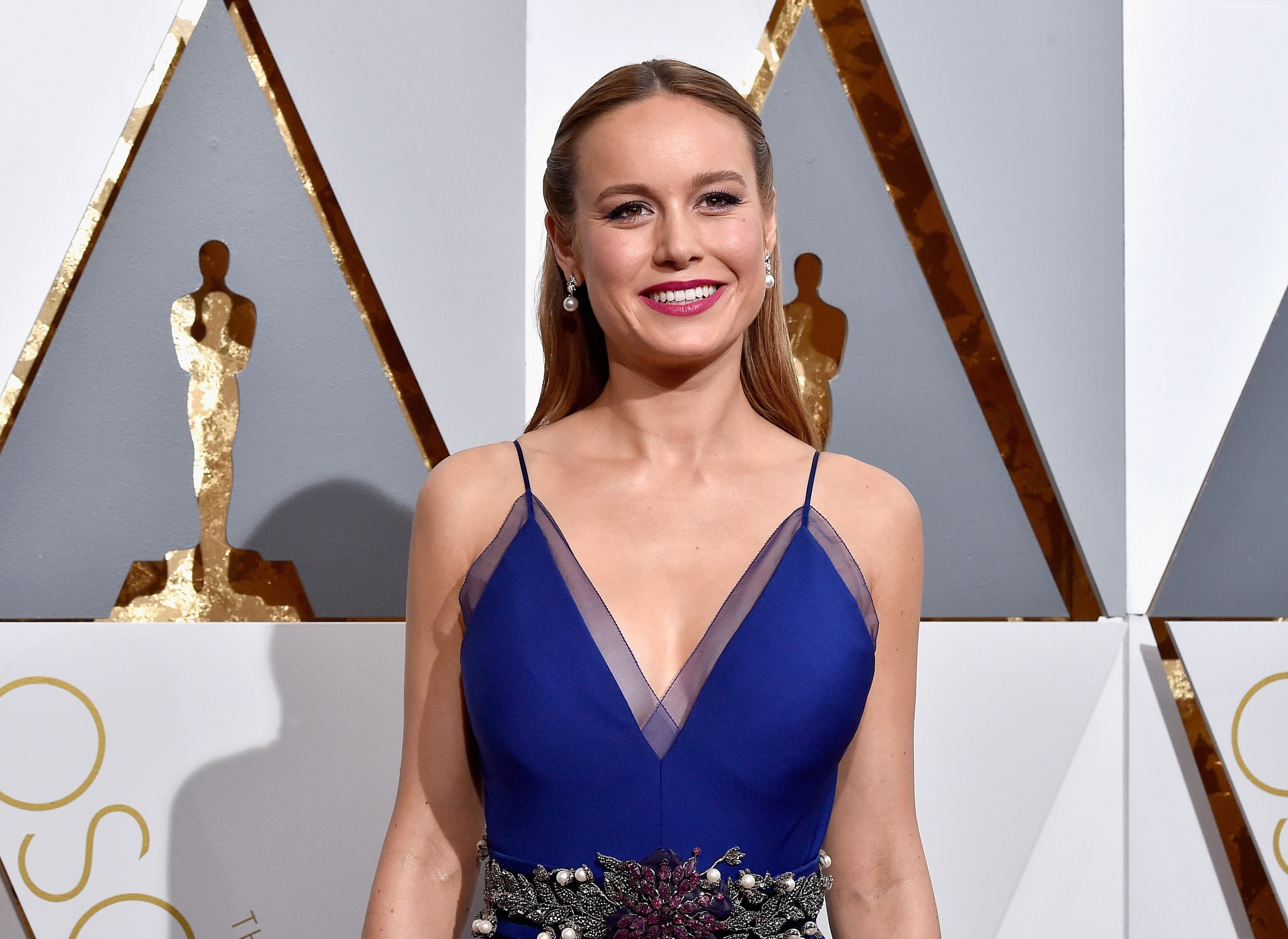 red carpet, 2K, Brie Larson, Oscar 2016, actress, Most popular celebs, HD Wallpaper
