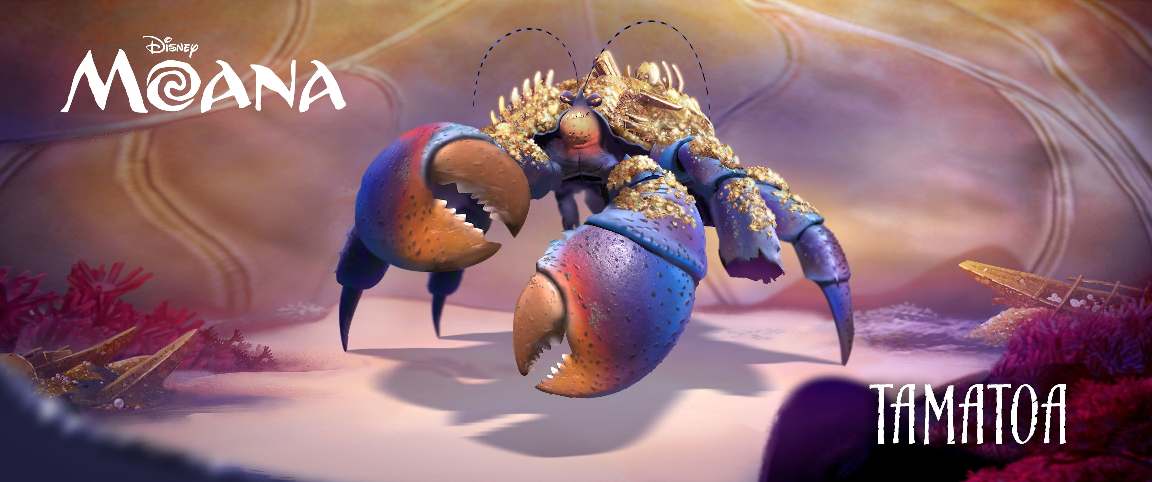 invertebrate, animal themes, marine, food, animation, digital composite, animal wildlife, close-up, crustacean, Movies, water, outdoors, nature, no people, HD Wallpaper