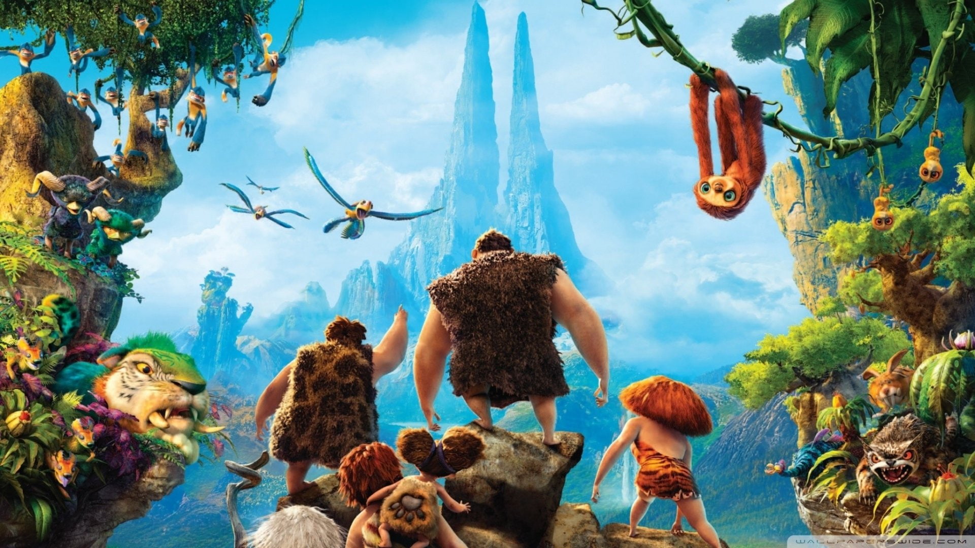 The Croods, Movie, 1080P, HD Wallpaper