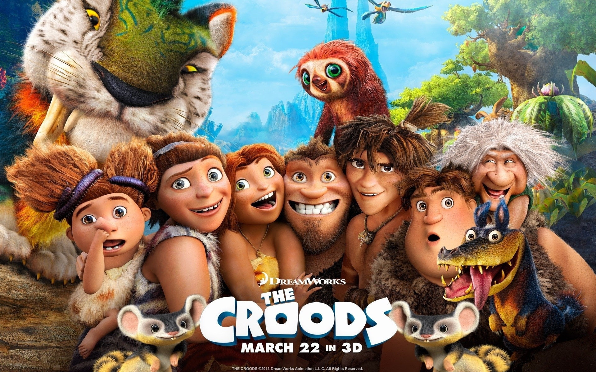 Movie, HD, Croods, 1080P, HD Wallpaper