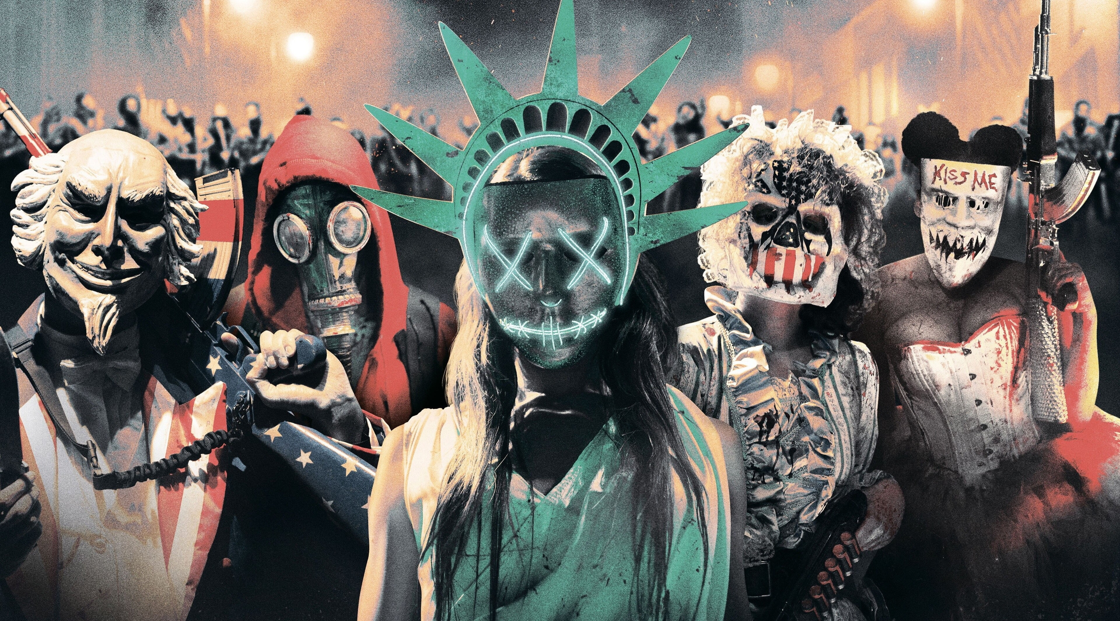 arts culture and entertainment, architecture, disguise, sculpture, art and craft, store, for sale, the purge election year 4k screen, creativity, front view, HD Wallpaper
