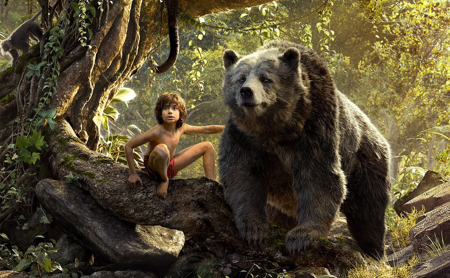 Movie, 720P, The Jungle Book, Bear, The Jungle Book (2016), Mowgli, HD Wallpaper