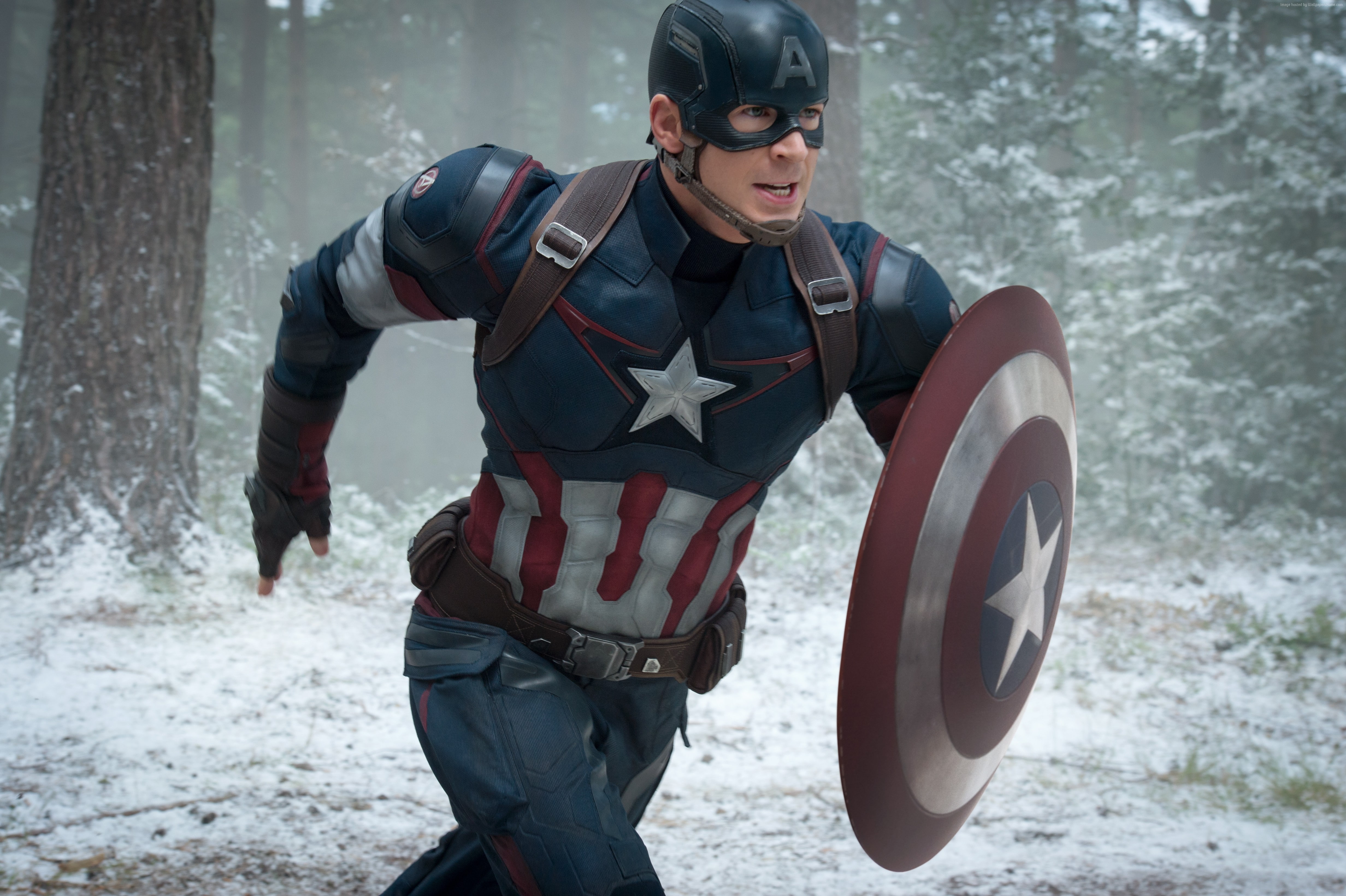 Chris Evans, Avengers 2, Best Movies of 2015, Captain America, 4K, Avengers: Age of Ultron, HD Wallpaper