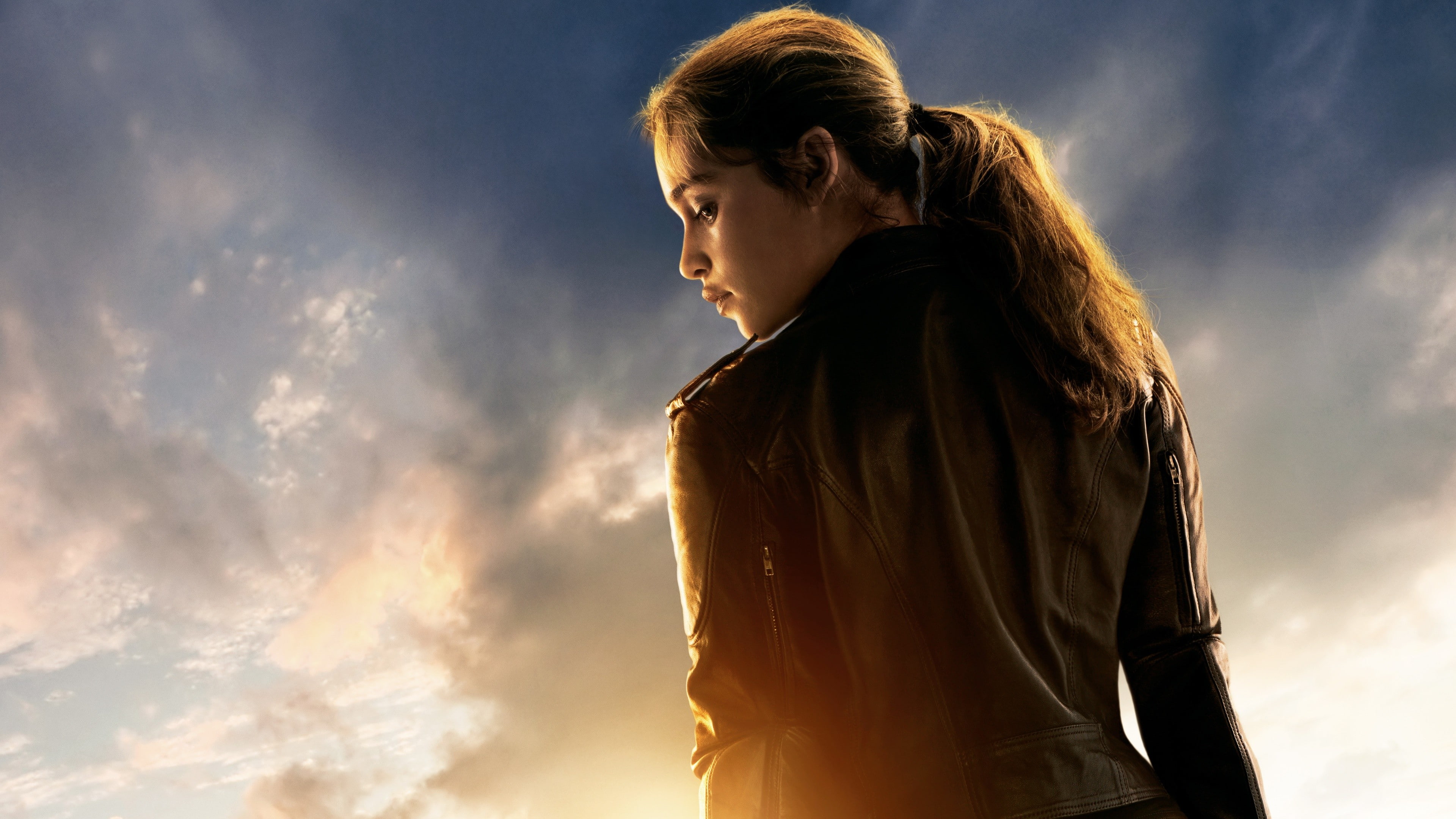 Emilia Clarke, movies, women, Terminator, Terminator Genisys, 4K, HD Wallpaper