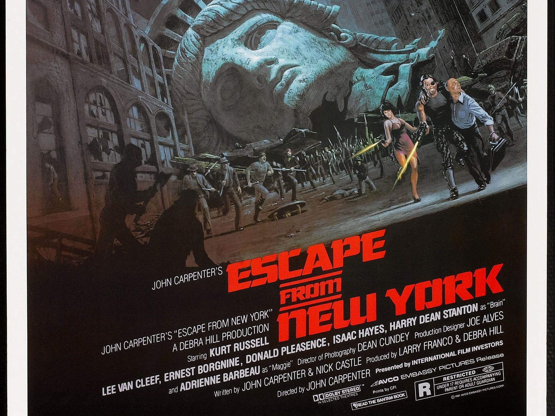 1080P, Movie, Escape From New York, HD Wallpaper