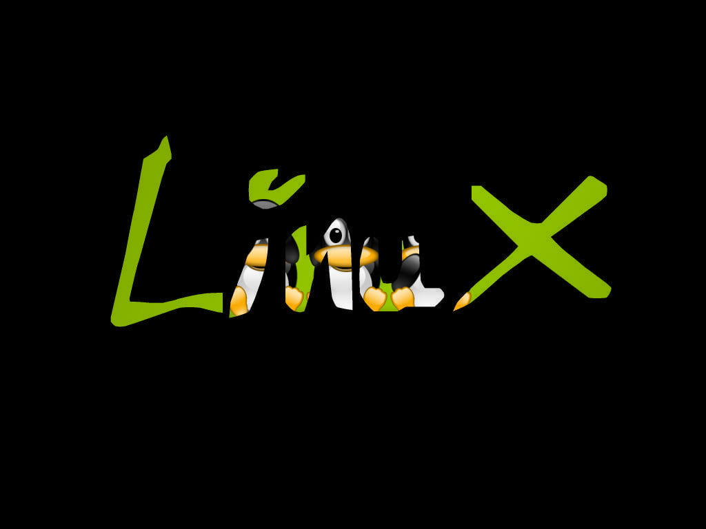 creativity, western script, symbol, black background, background, studio shot, 480P, green color, multi colored, yellow, sign, linux ubuntu, Computers, HD Wallpaper