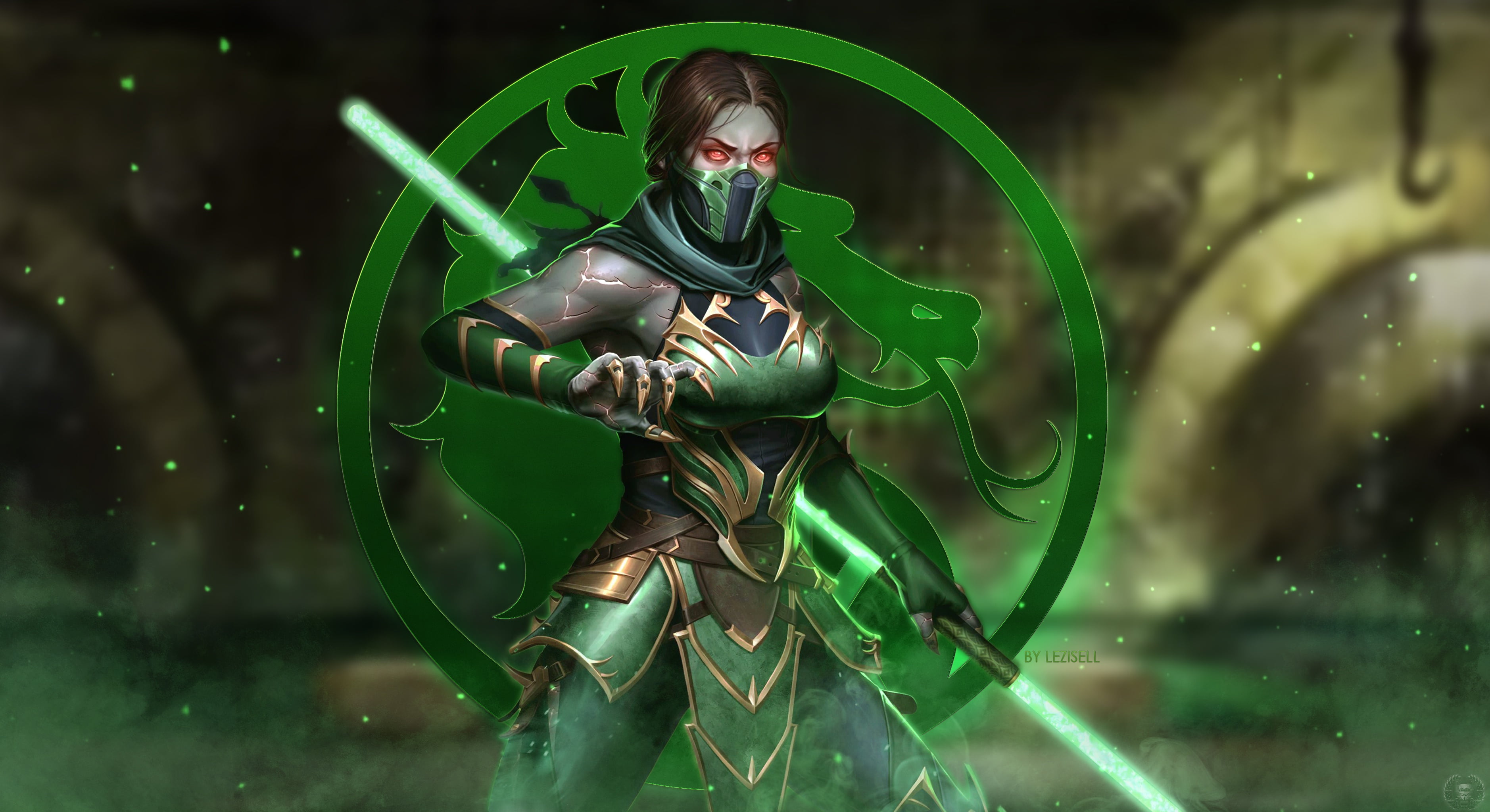 Mortal Kombat 11, Jade (Mortal Kombat), Video Game, 2K, HD Wallpaper