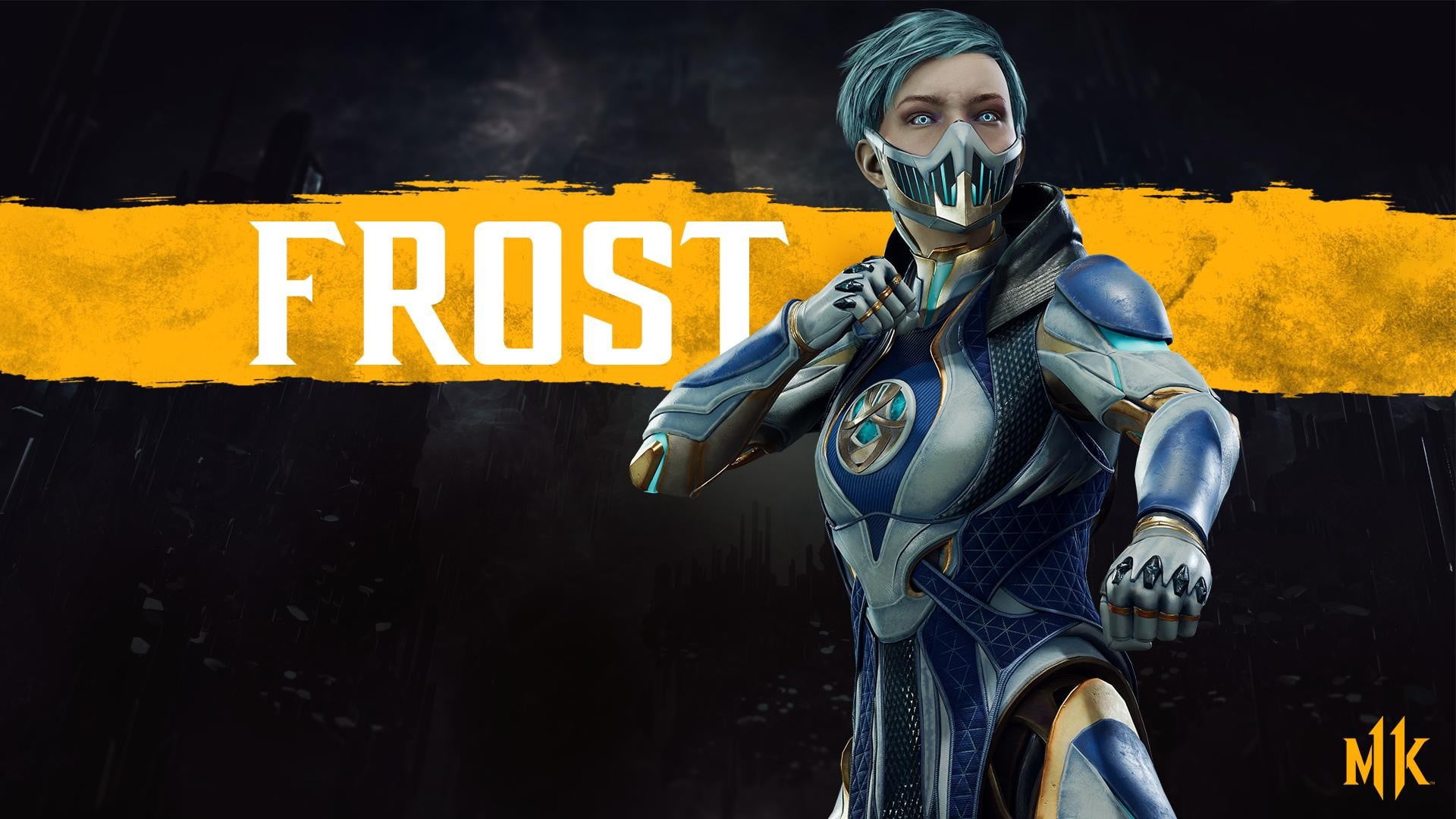 Cremant, cyborg, NetherRealm Studios, 1080P, girl, fighter, Mortal Kombat 11, Frost, HD Wallpaper
