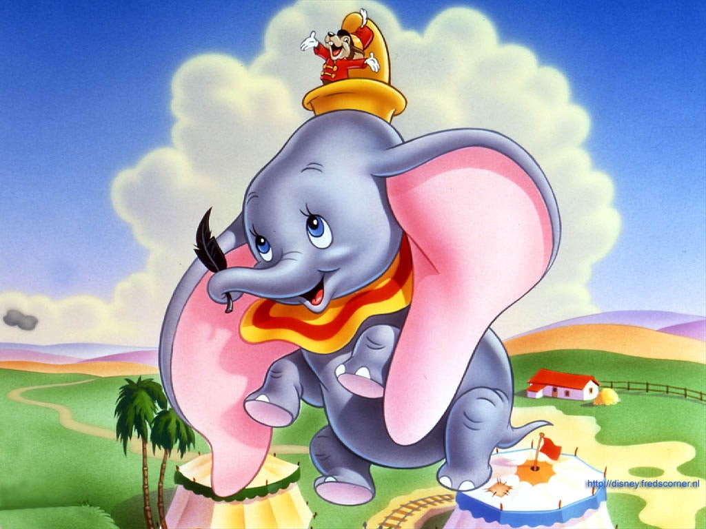 funny, hD, disney, dumbo, 480P, HD Wallpaper