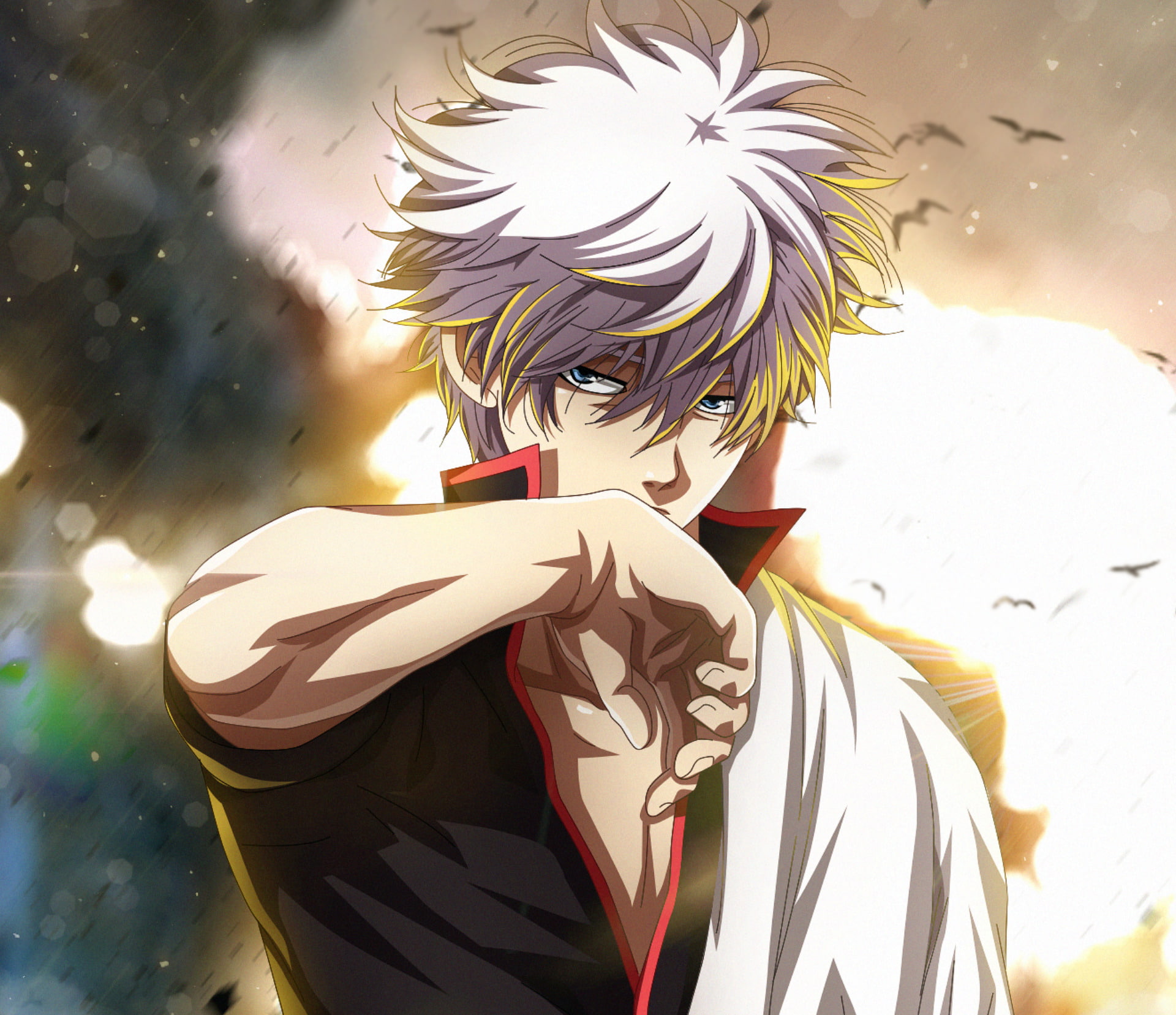 1080P, Gintama, Anime, Gintoki Sakata, HD Wallpaper