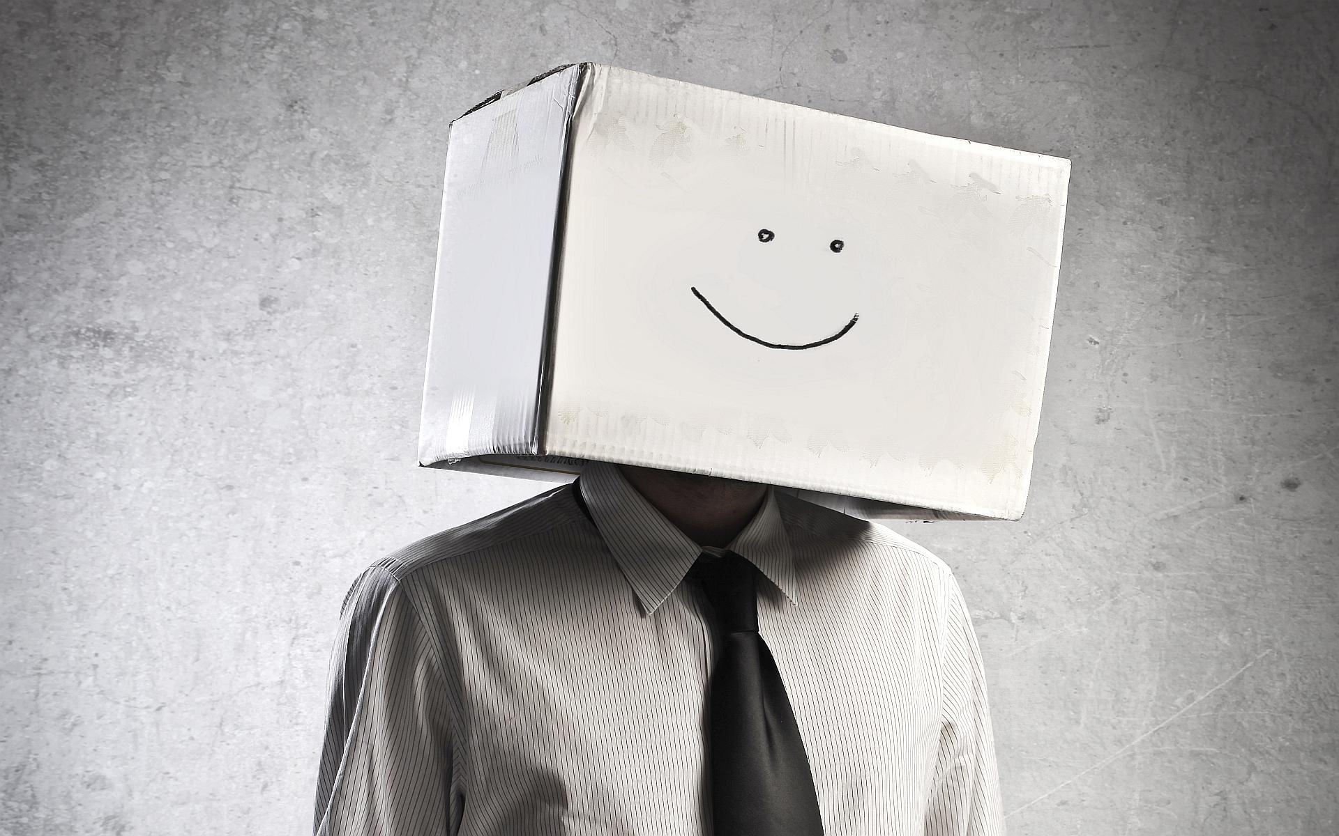 box, 1080P, funny, necktie, s, keep, smiling, dress, white, shirt, smiley, men, HD Wallpaper