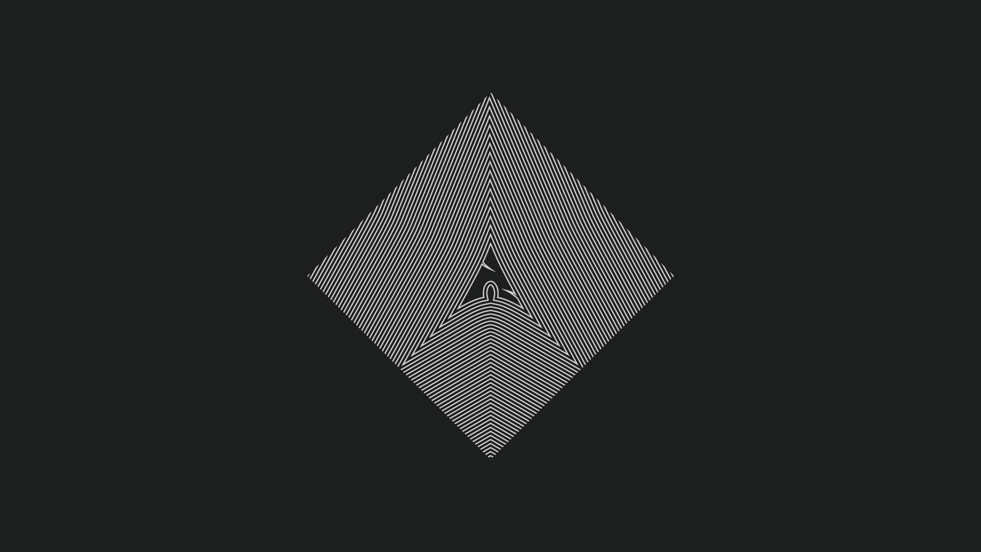 Archlinux, 1080P, Linux, minimalism, HD Wallpaper