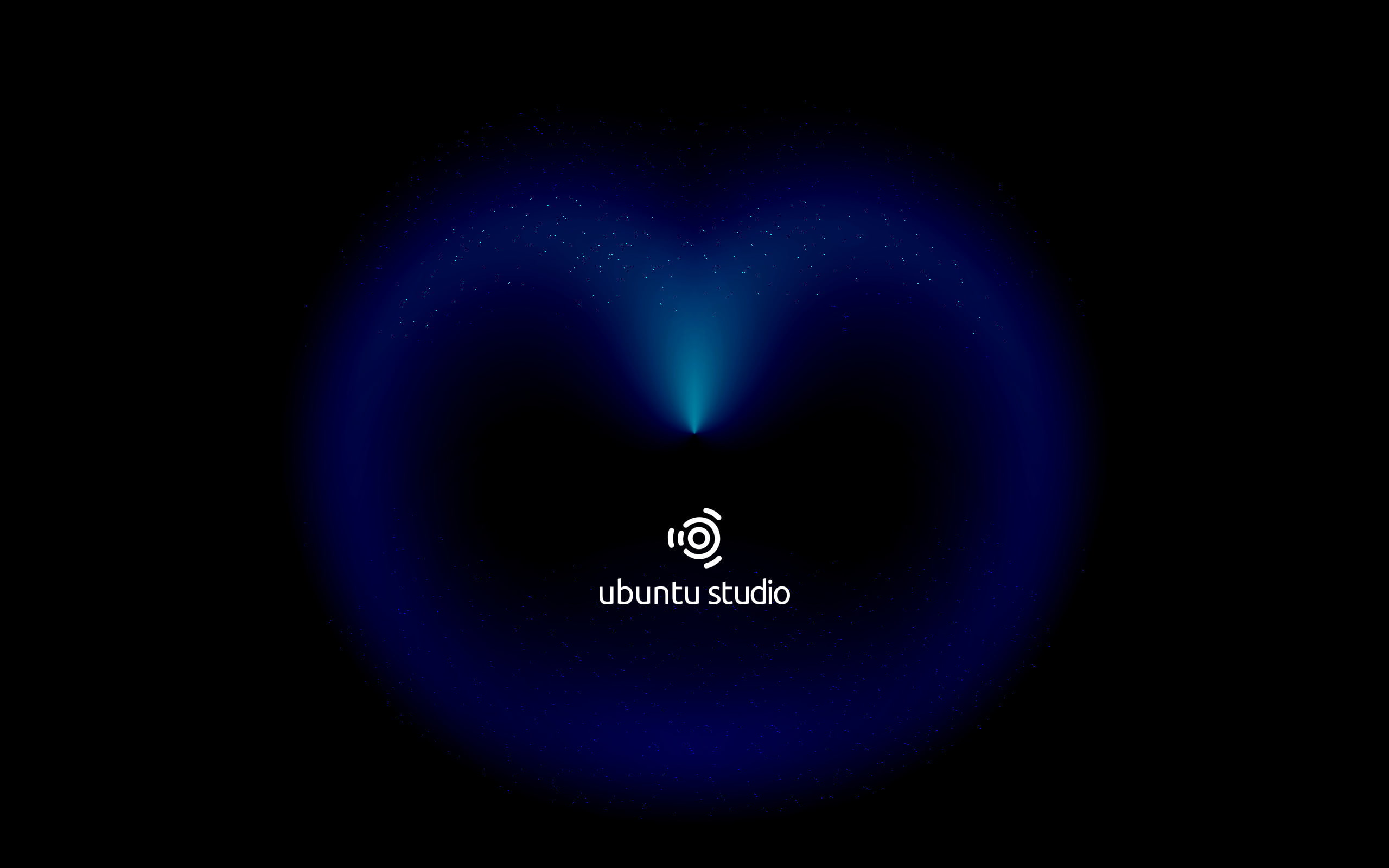 2K, Black, Ubuntu Studio, Dark, Cosmic, HD, HD Wallpaper