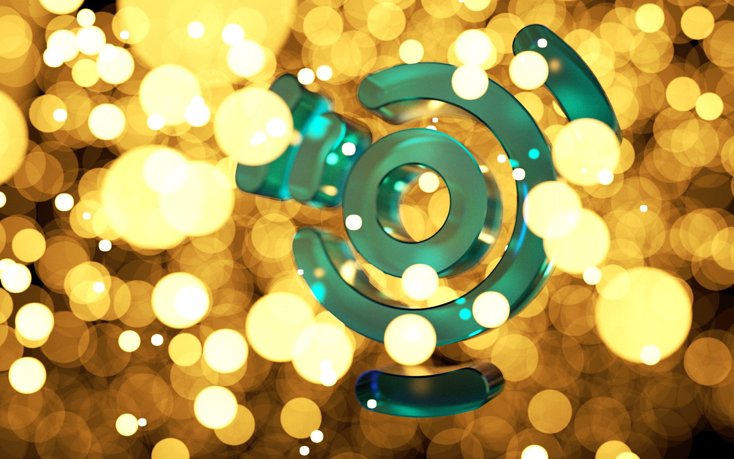 circles, Studio III, Ubuntu, 2K, HD Wallpaper