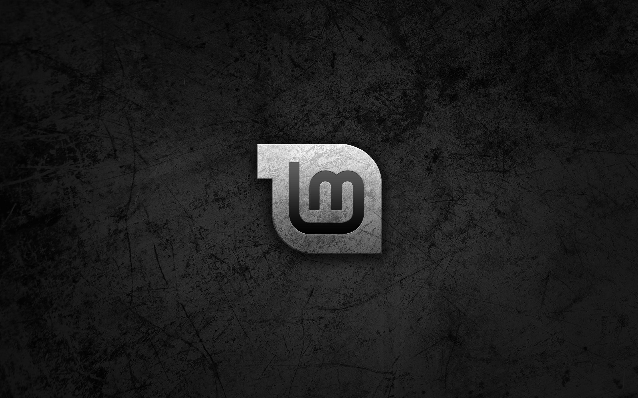 2K, black, linux, gnu, linux mint, HD Wallpaper