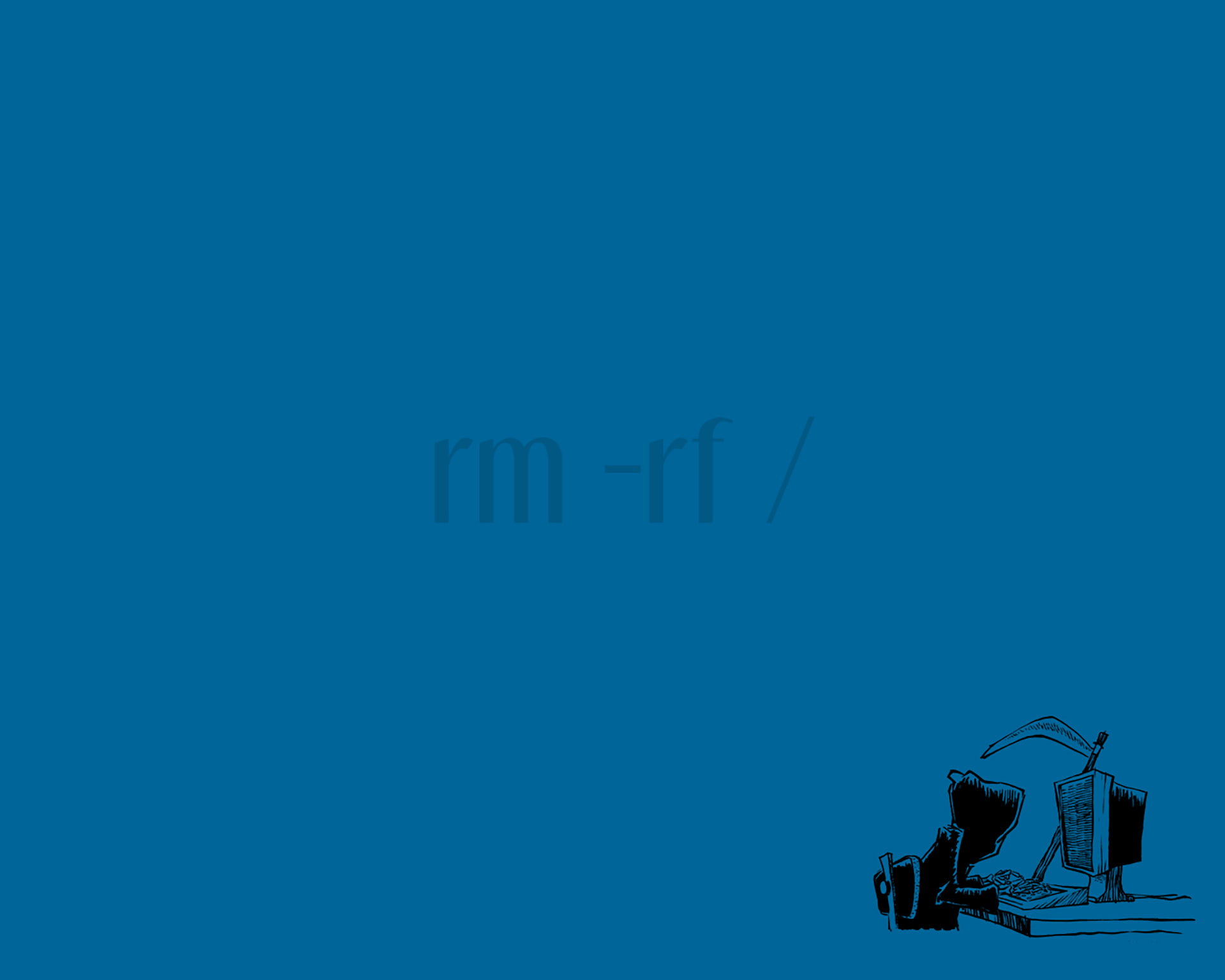 Linux, Command Lines, hacking, grim reaper, 1080P, HD Wallpaper
