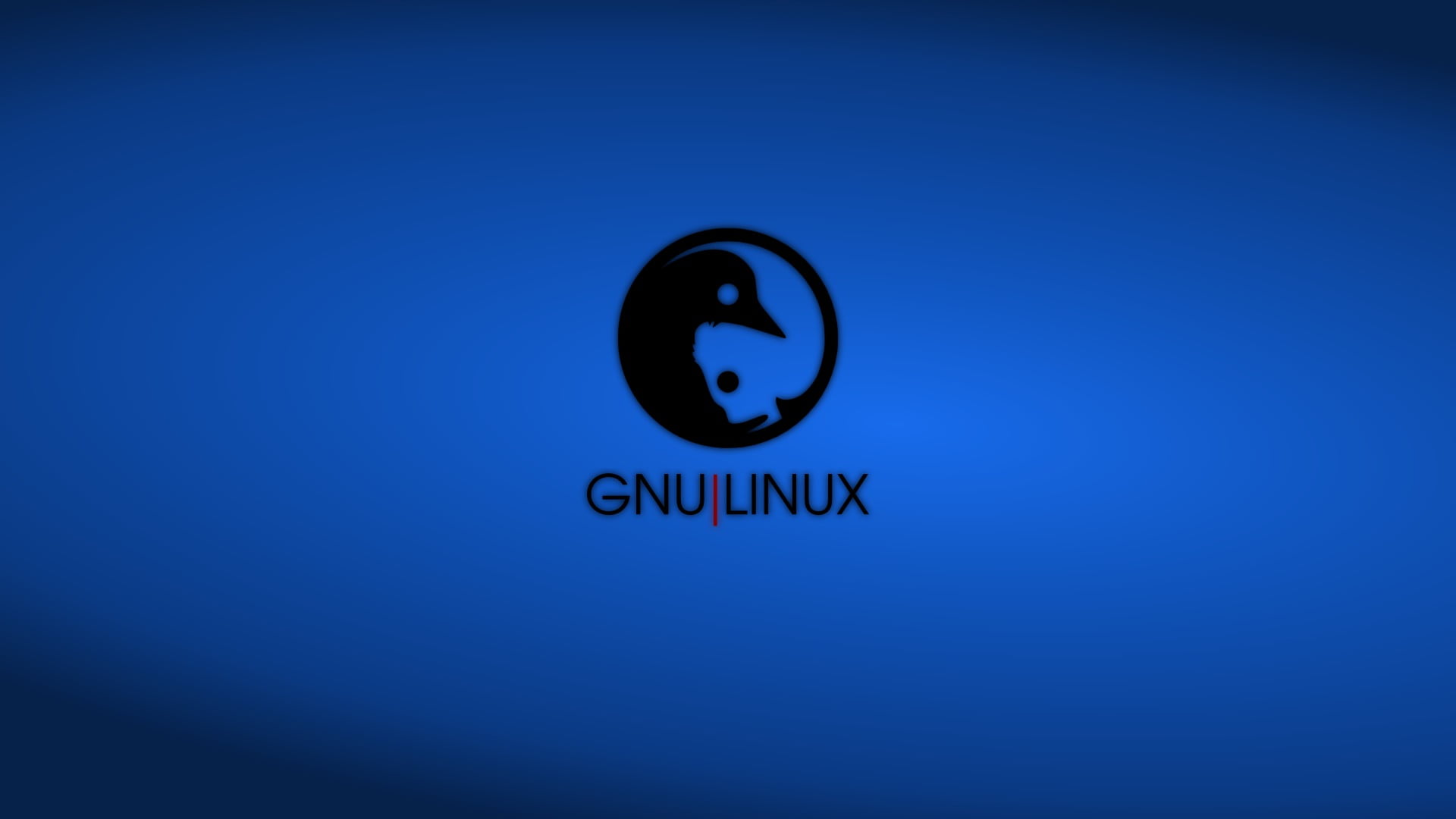 1080P, emotion, gnulinux, computer icon, Linux, blue background, information, white, symbol, blue, sign, logo, text, message, no people, copy space, communication, HD Wallpaper